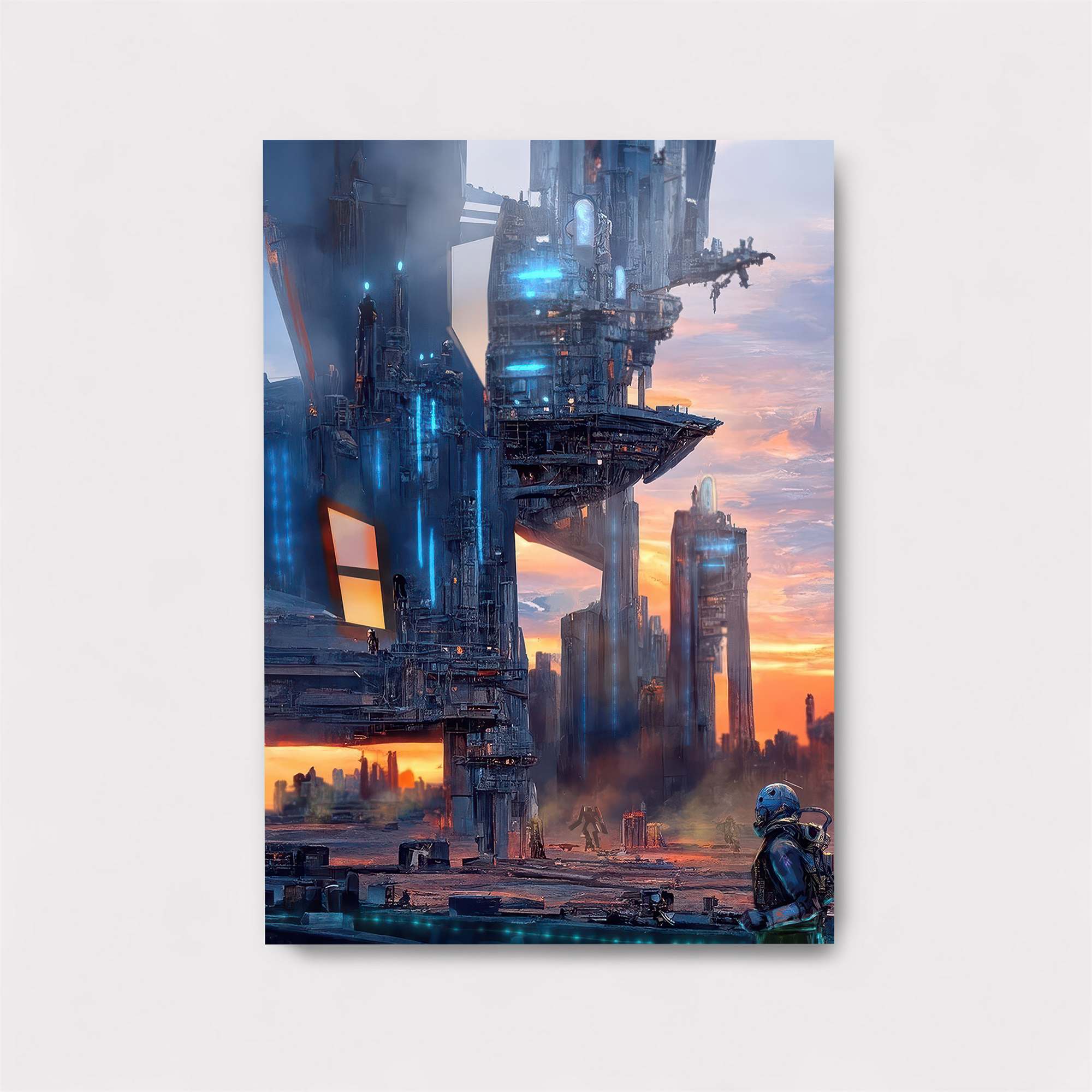 Futuristic Reverie Safe Wall Magnetic / M