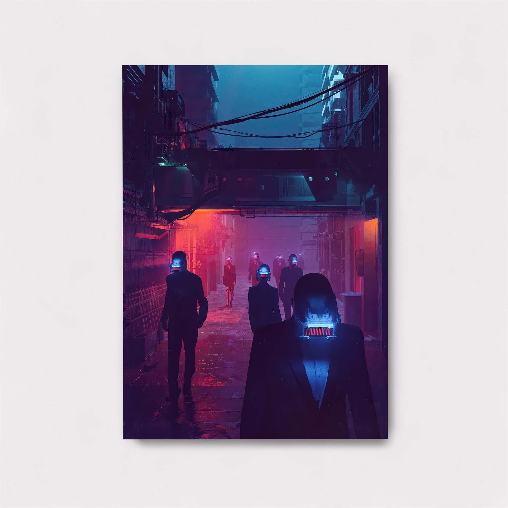 Neon Shadows Safe Wall Magnetic / M