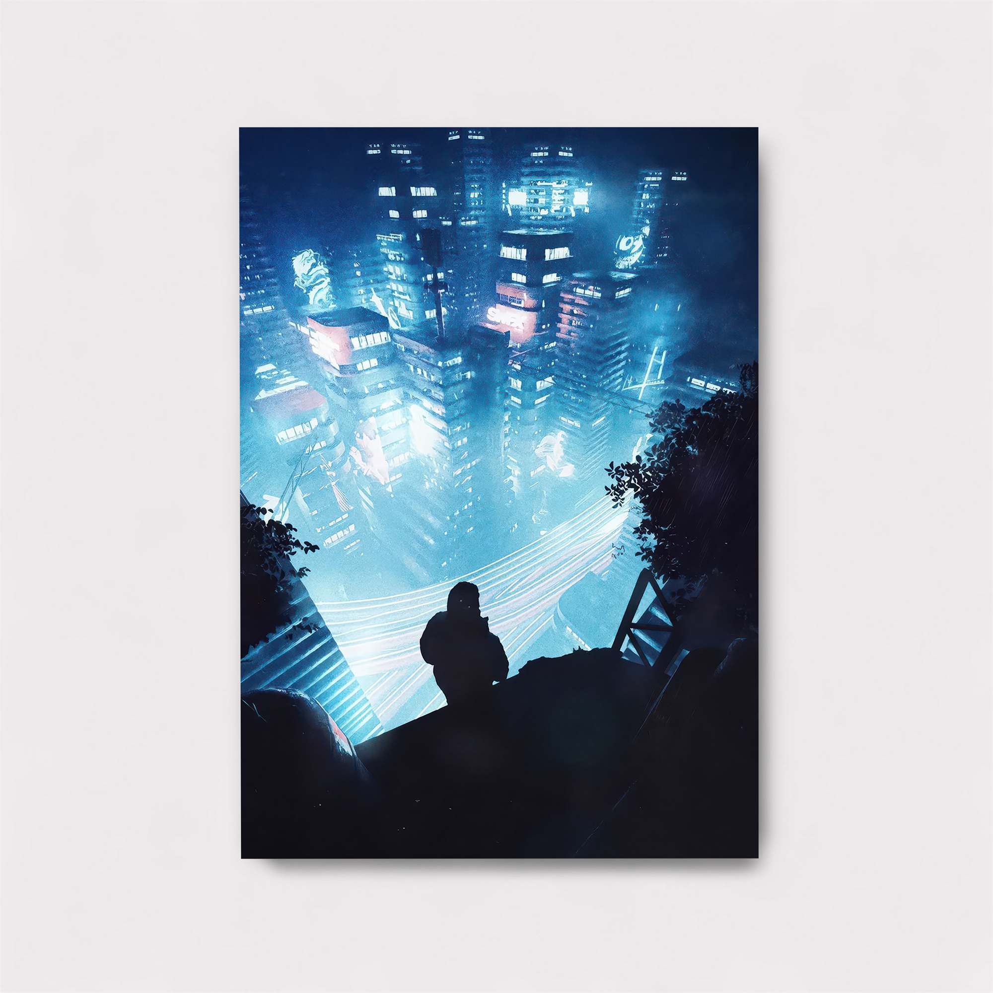 Neon Solitude Safe Wall Magnetic / M