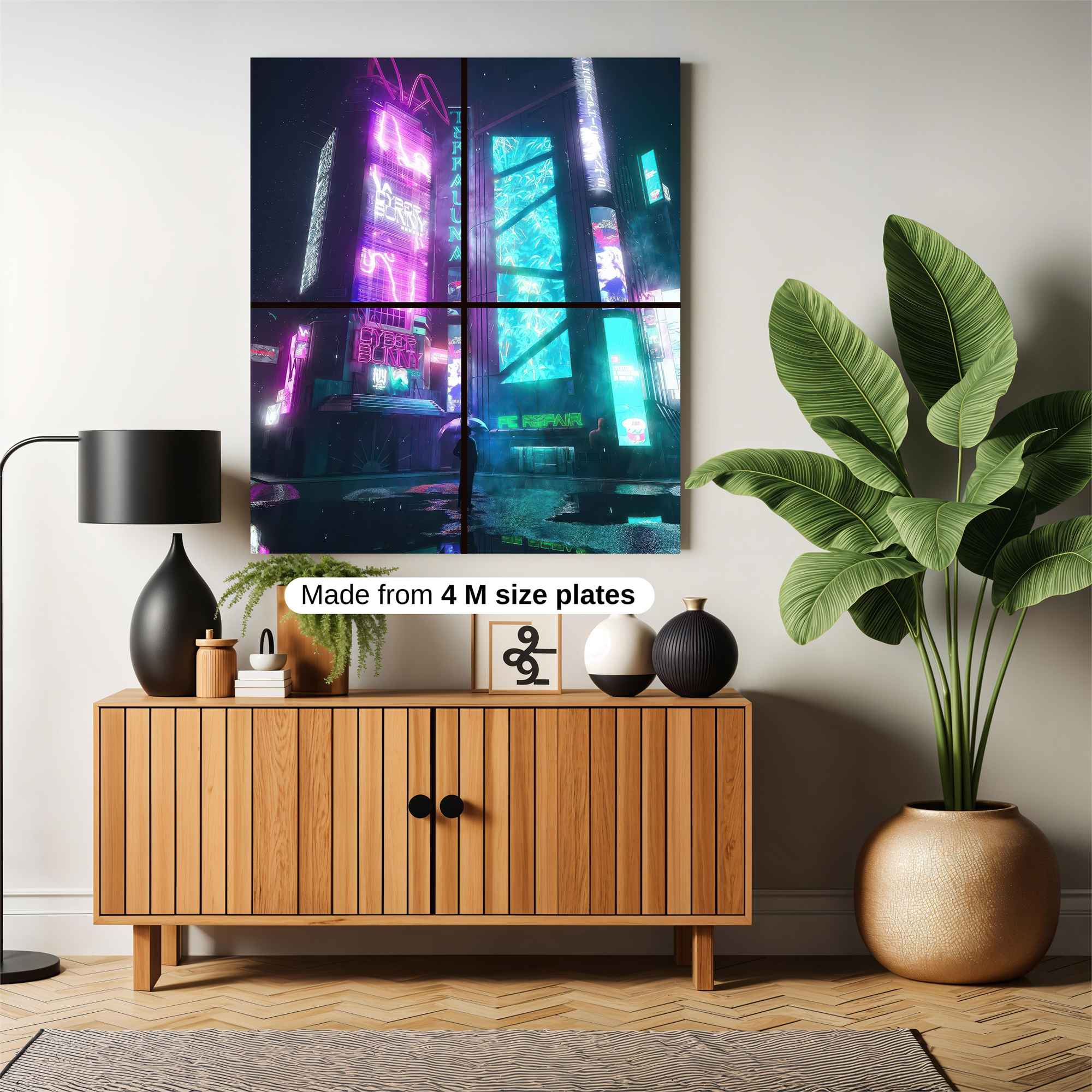 Neon Reverie Safe Wall Magnetic / M