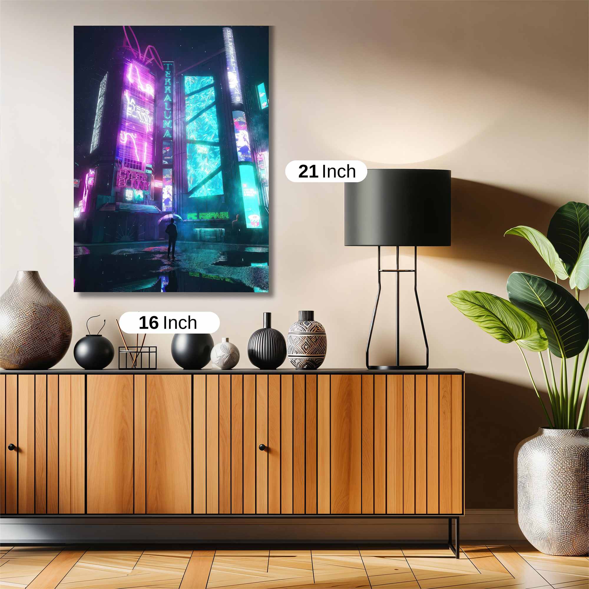 Neon Reverie Safe Wall Magnetic / M