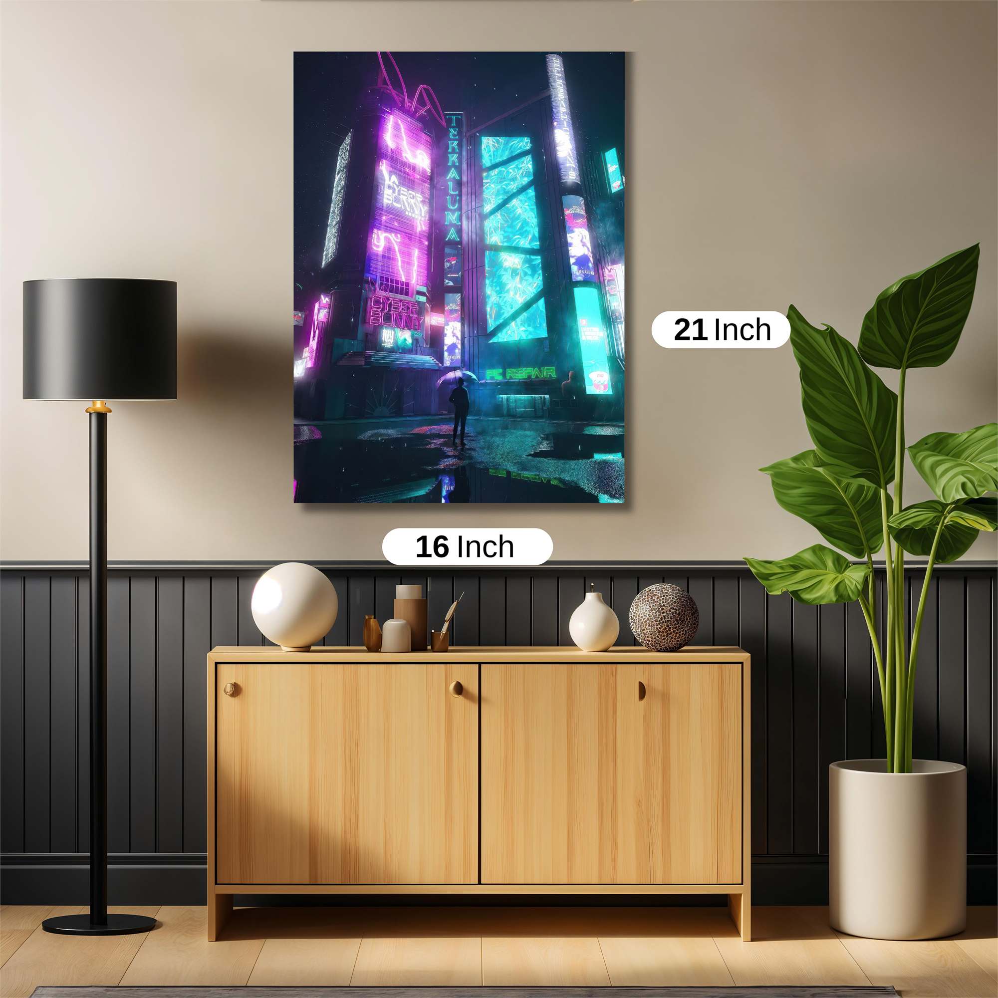 Neon Reverie Safe Wall Magnetic / M