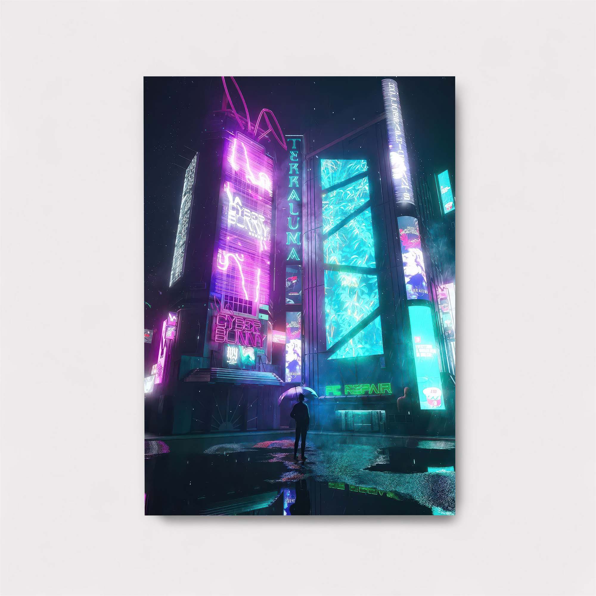 Neon Reverie Safe Wall Magnetic / M