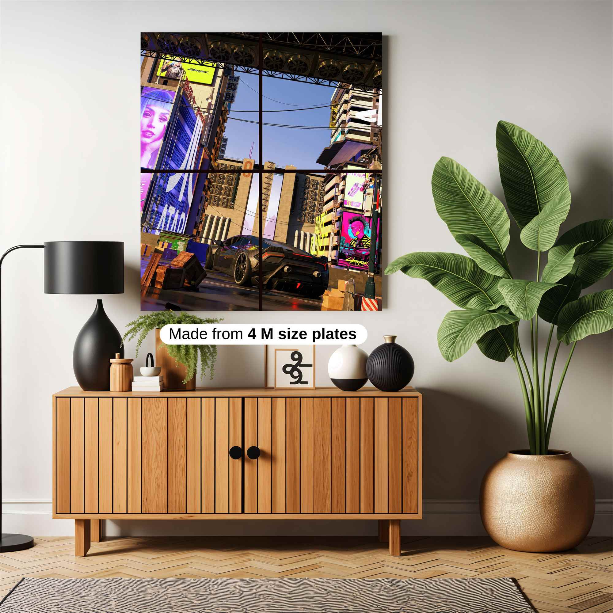 Futuristic Vibes Safe Wall Magnetic / M