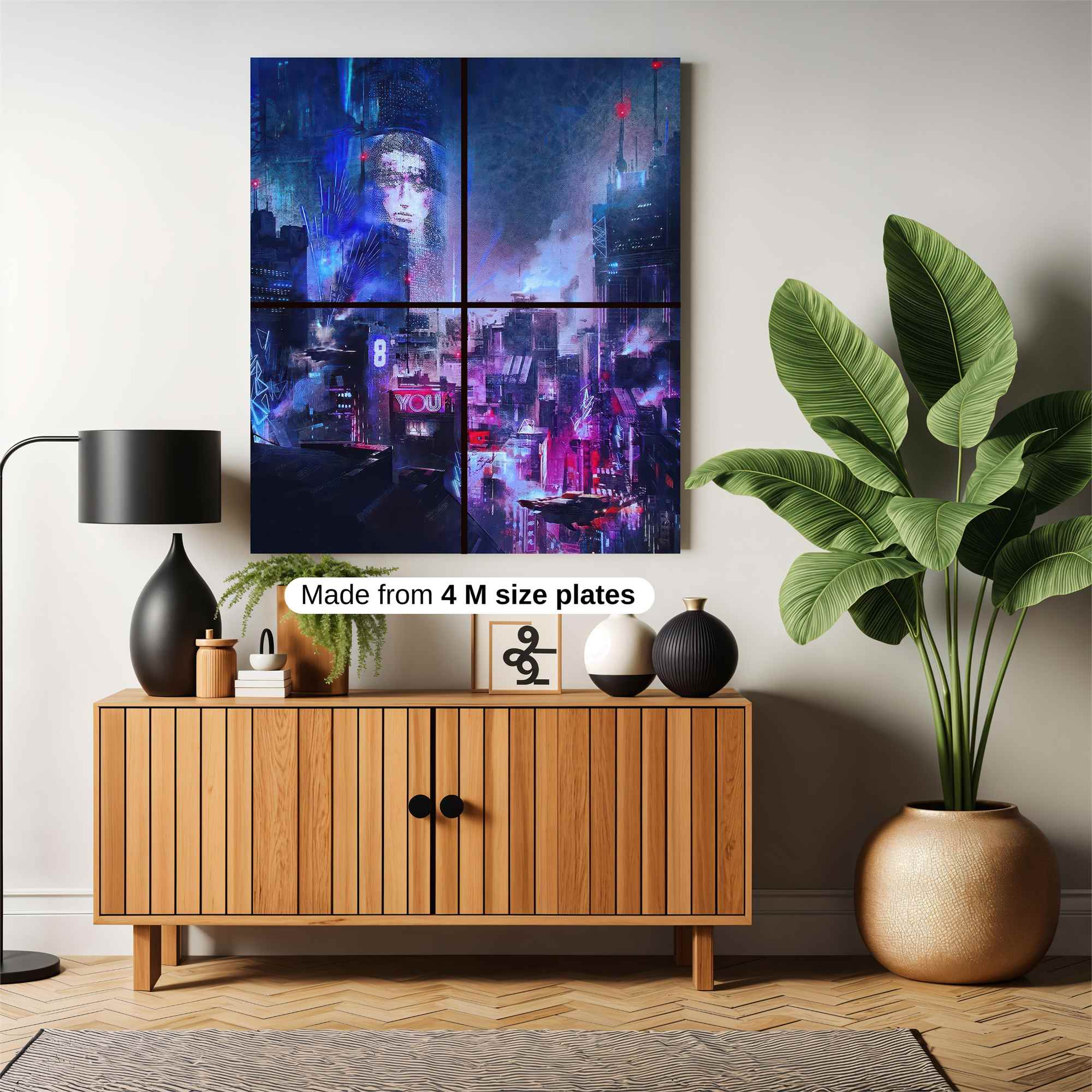 Neon Reverie Safe Wall Magnetic / M