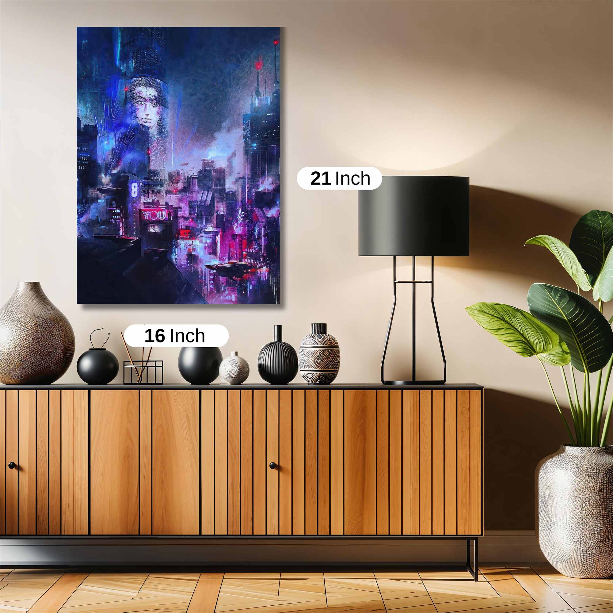 Neon Reverie Safe Wall Magnetic / M