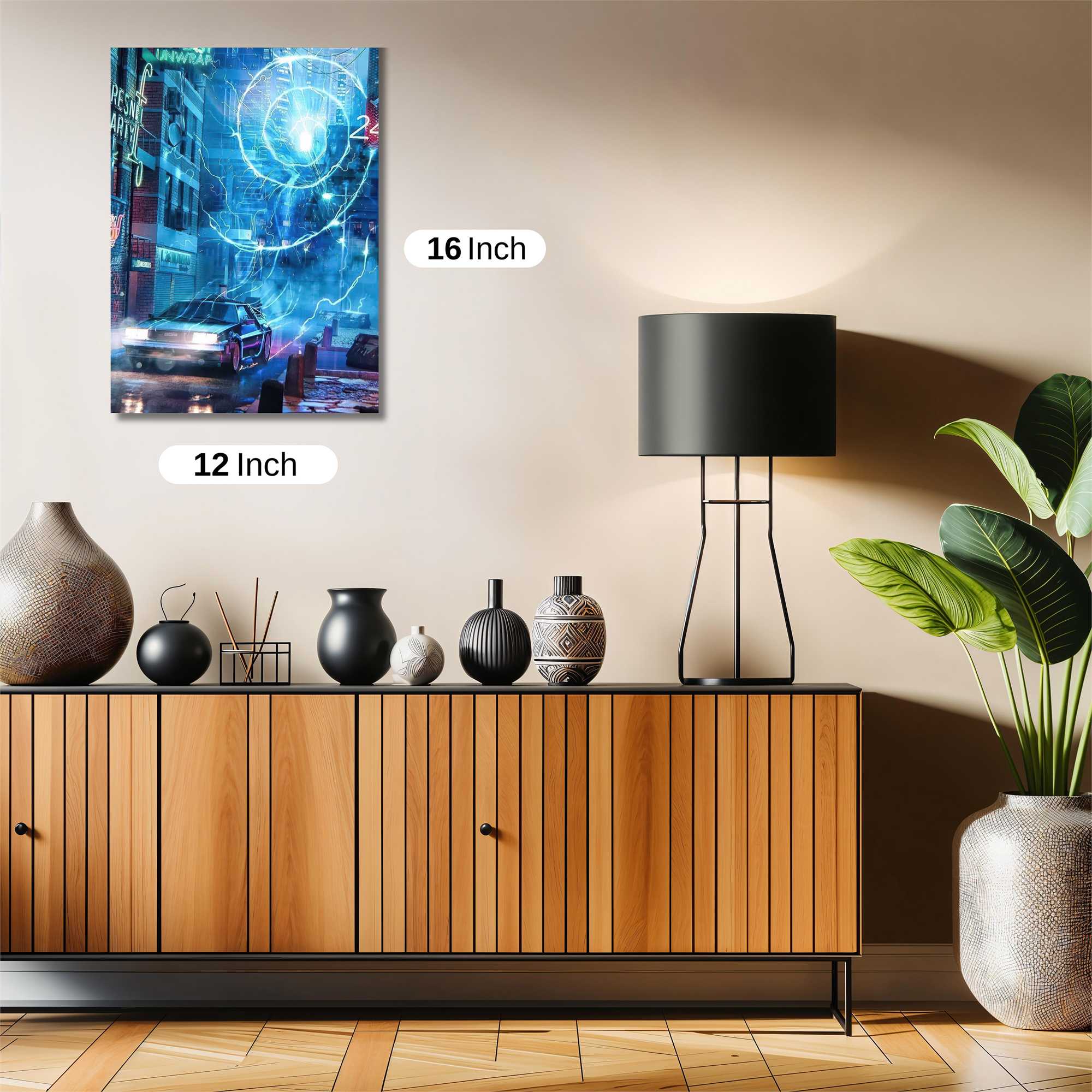 Neon Voyage Safe Wall Magnetic / M