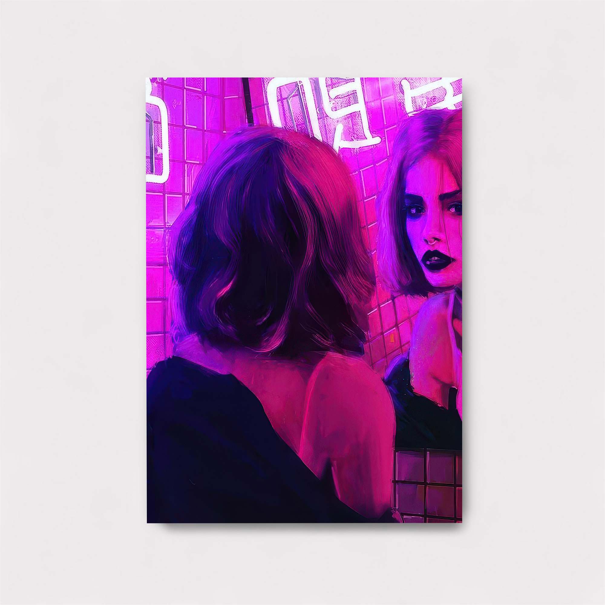 Neon Reflection Safe Wall Magnetic / M