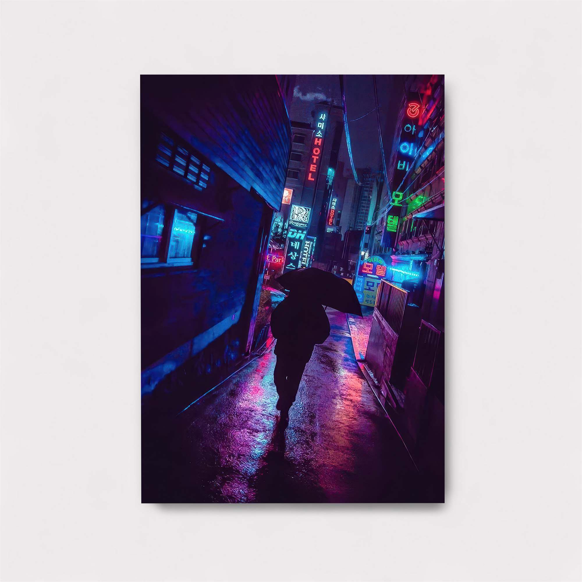 Neon Serenity Safe Wall Magnetic / M