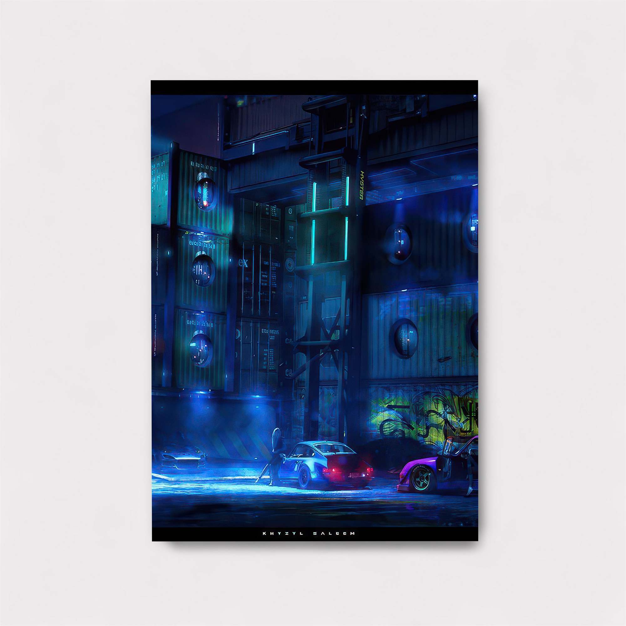 Cyber Dreamscape Safe Wall Magnetic / M