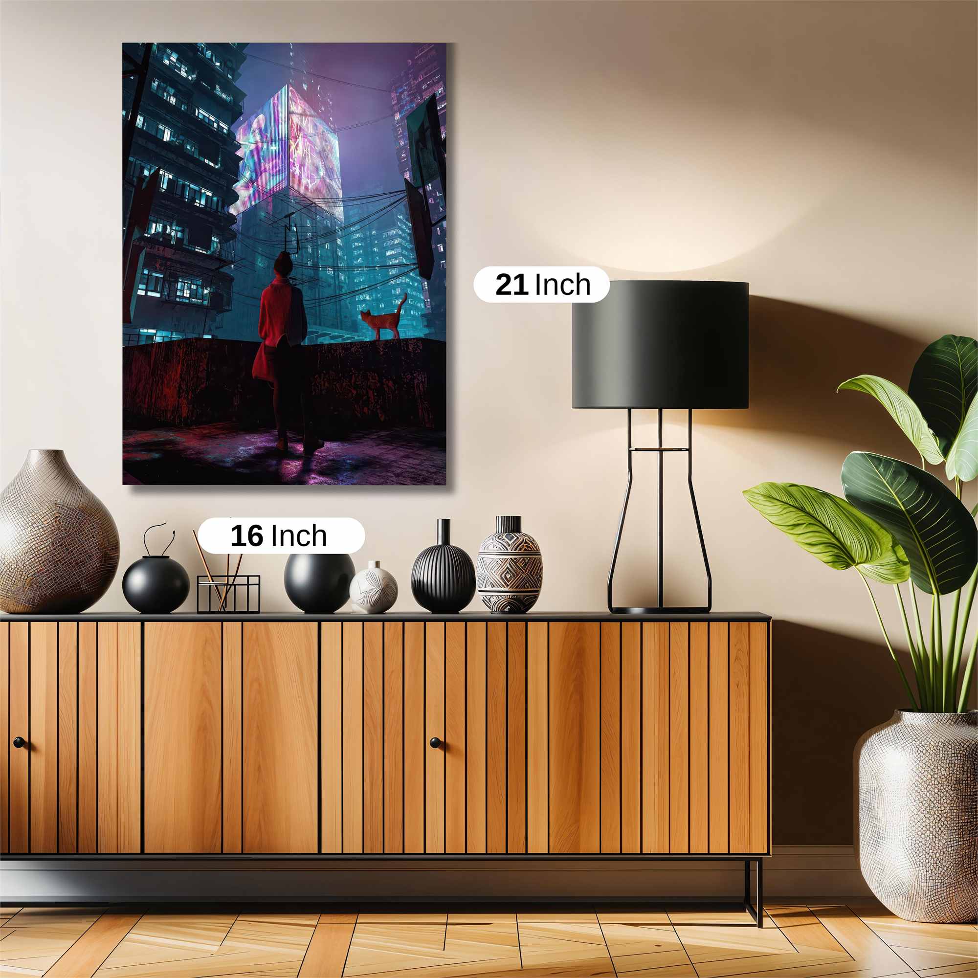 Neon Reverie Safe Wall Magnetic / M