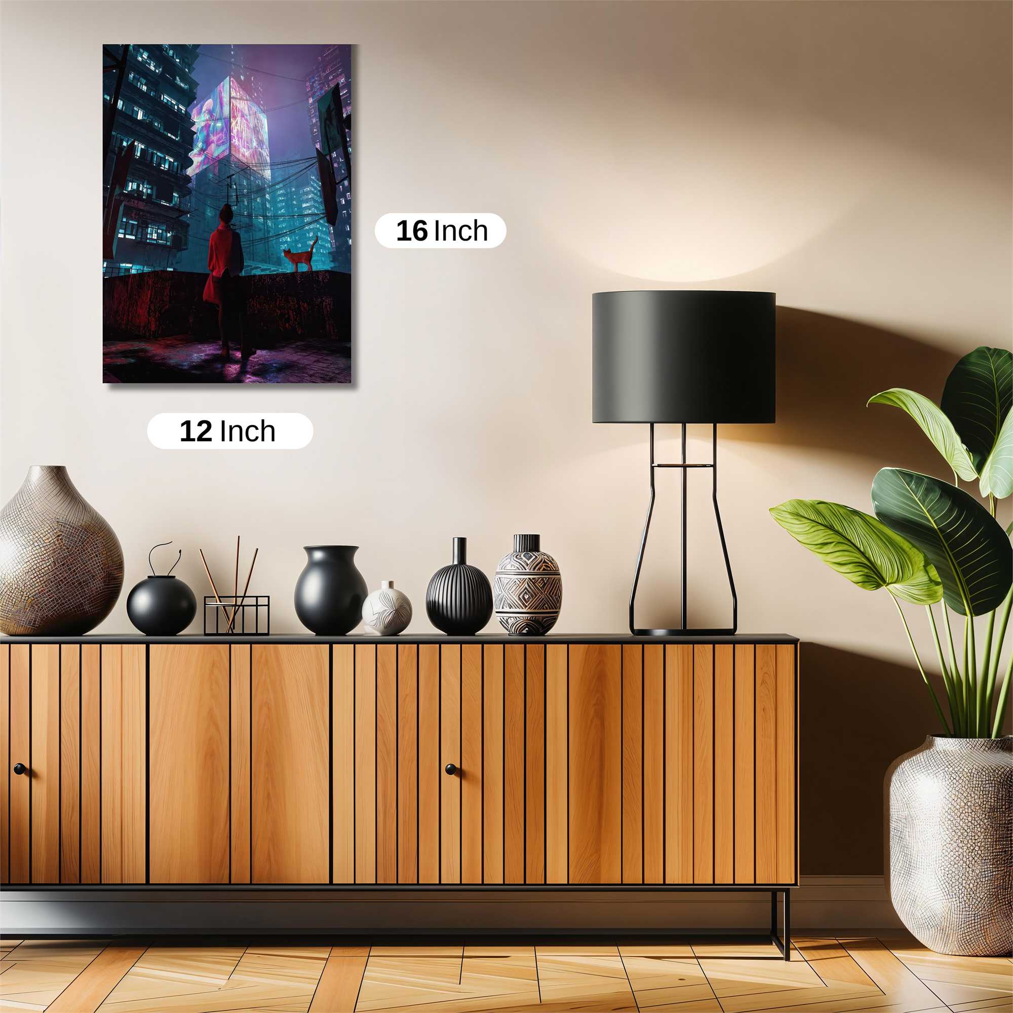 Neon Reverie Safe Wall Magnetic / M