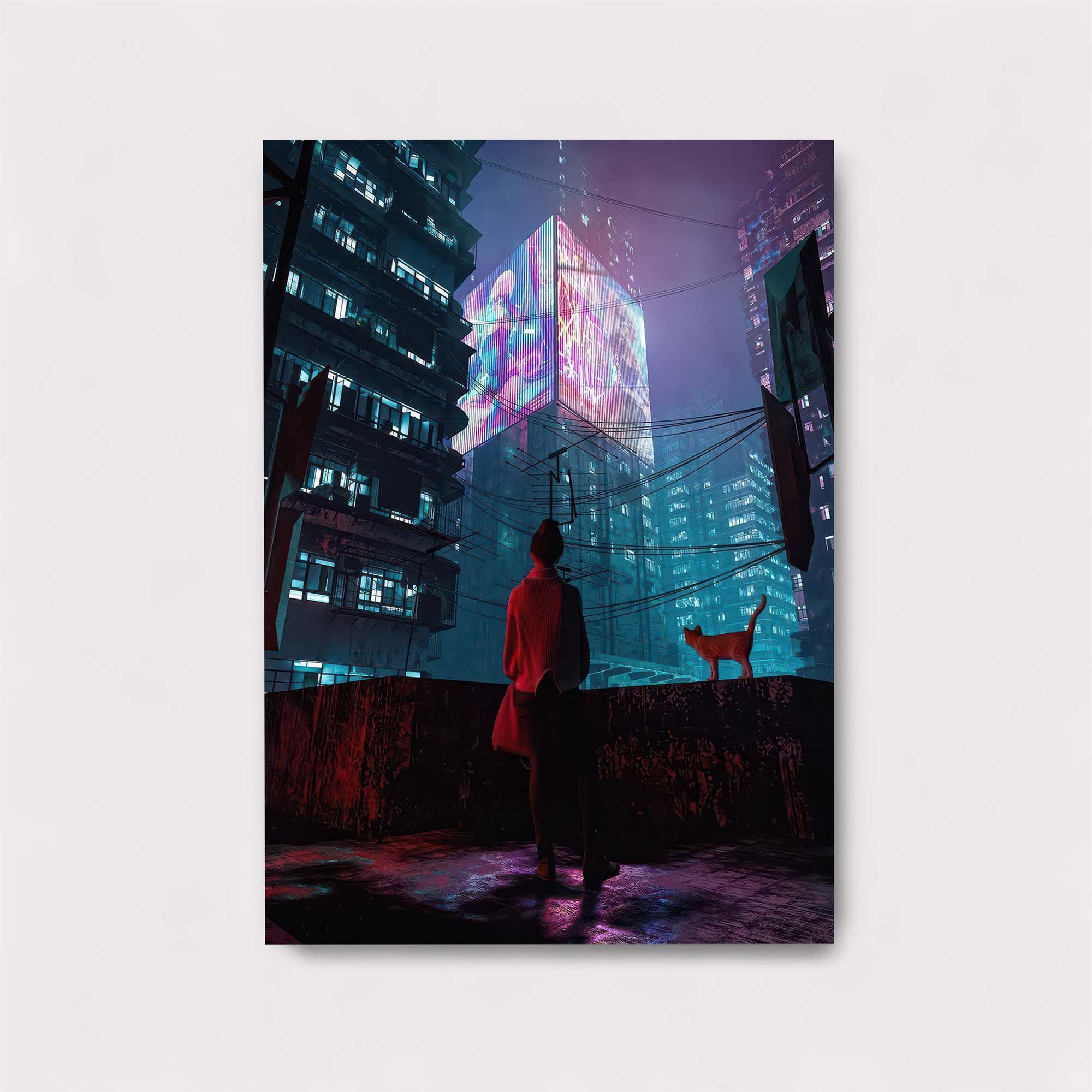 Neon Reverie Safe Wall Magnetic / M