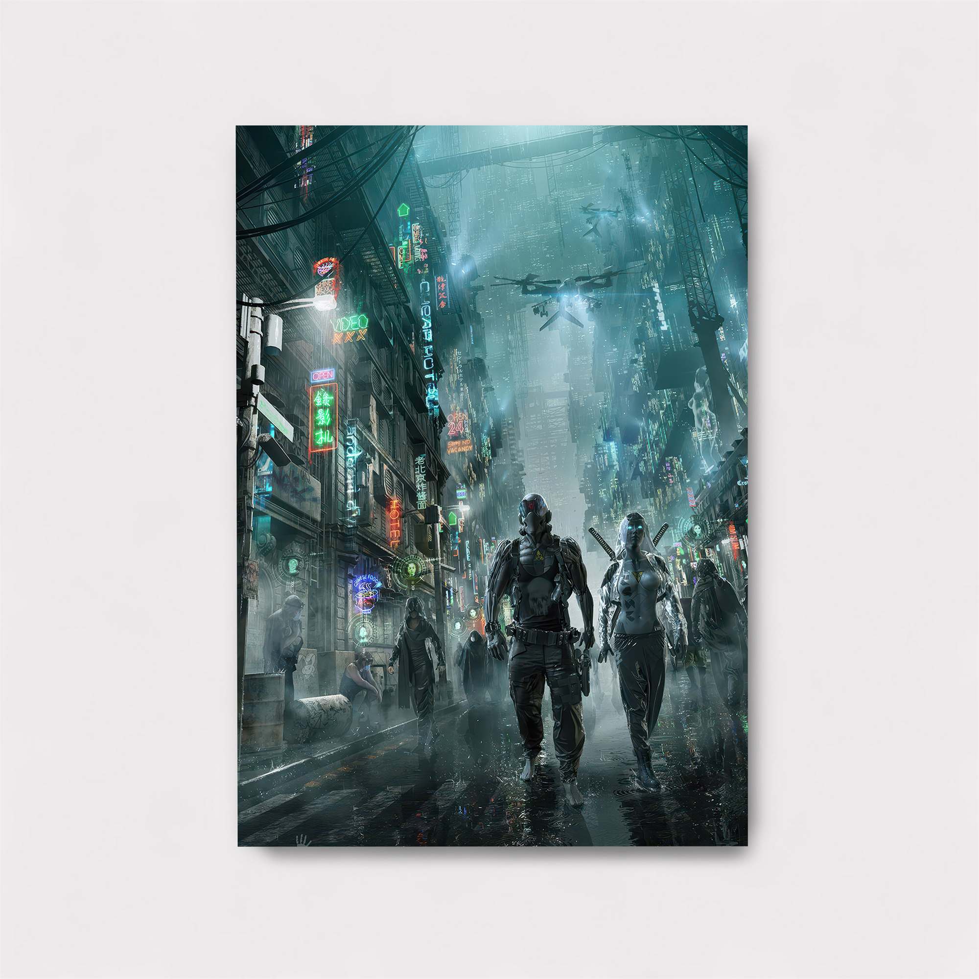 Cyber Street-Ignite Safe Wall Magnetic / M