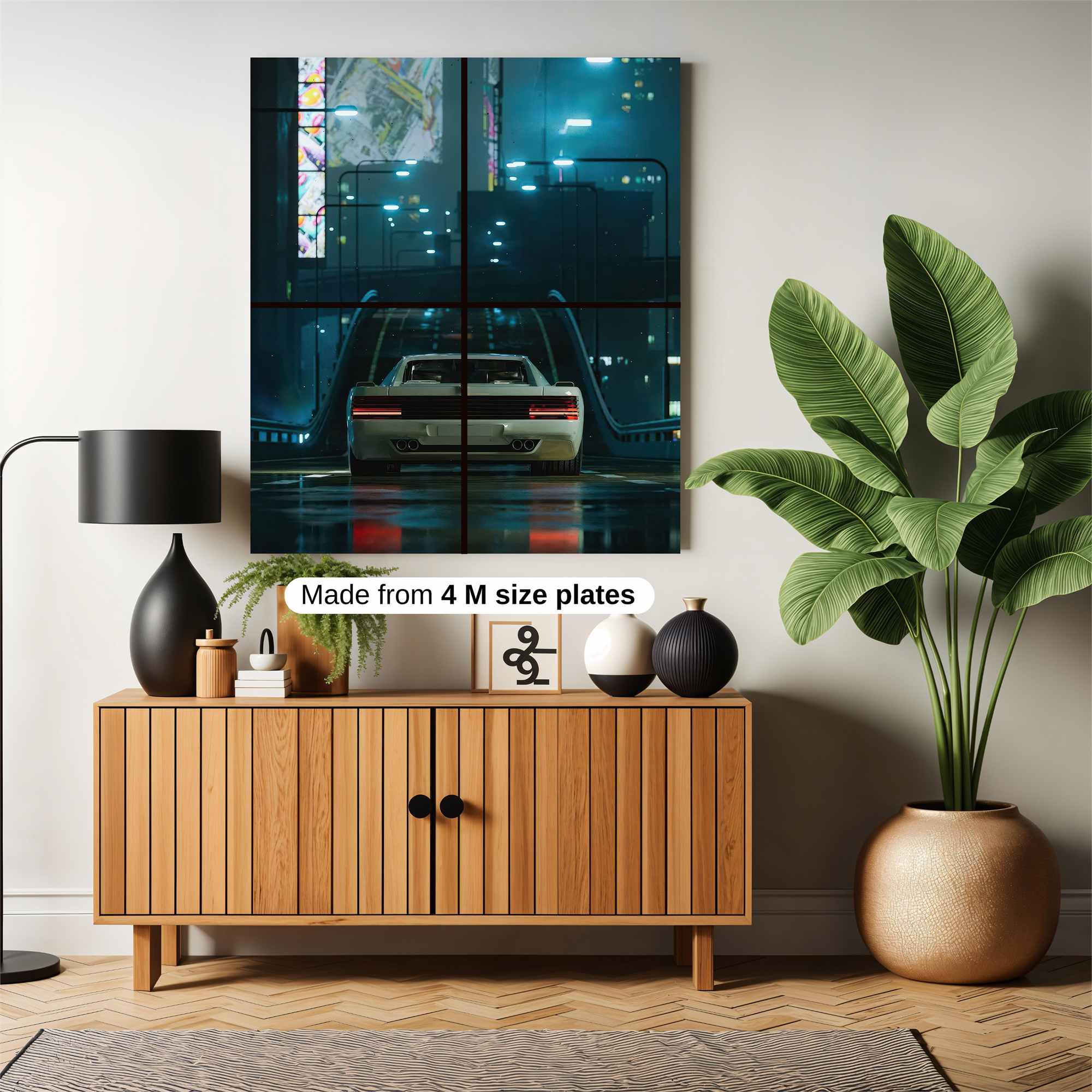 Night Drive Safe Wall Magnetic / M