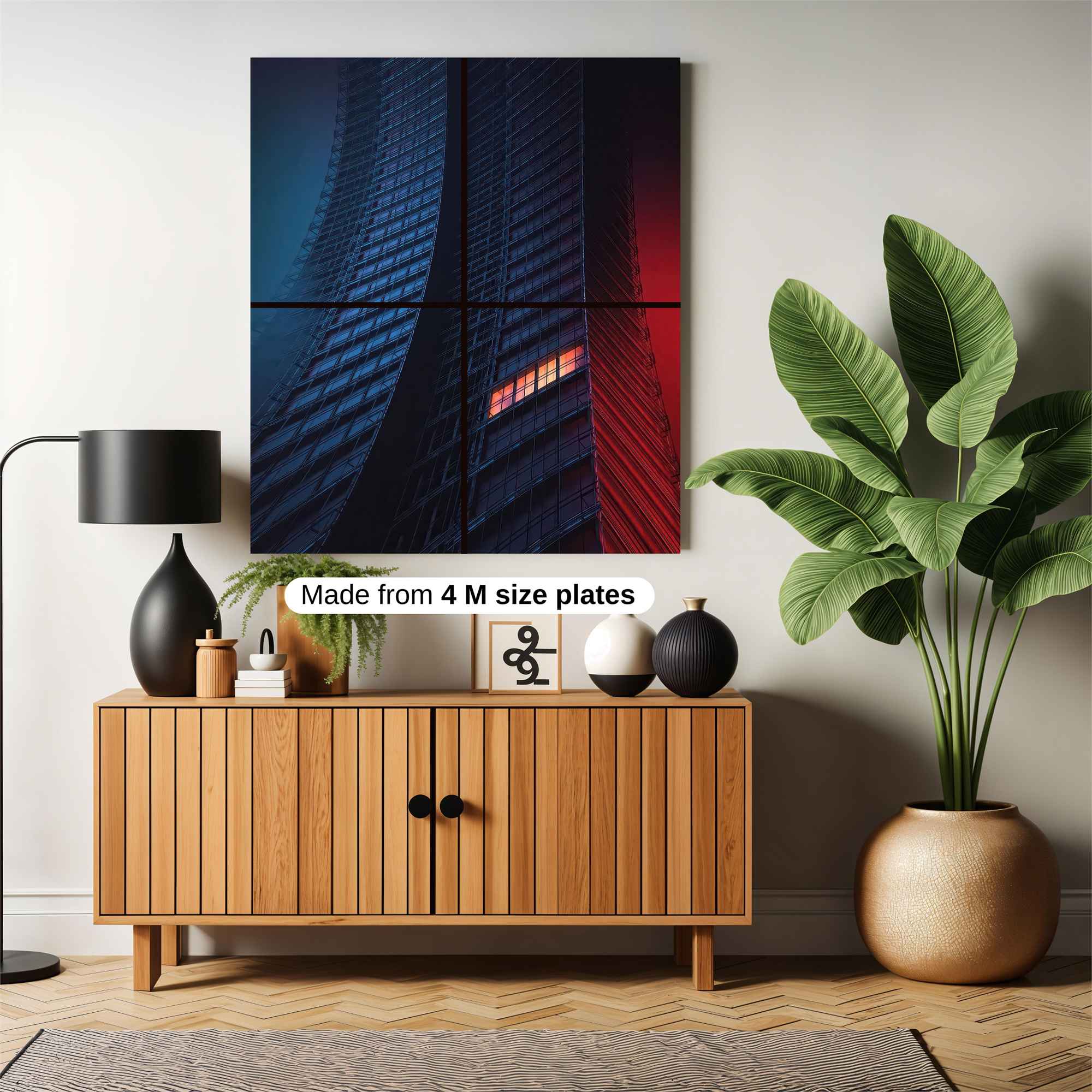 Curved Serenity Safe Wall Magnetic / M