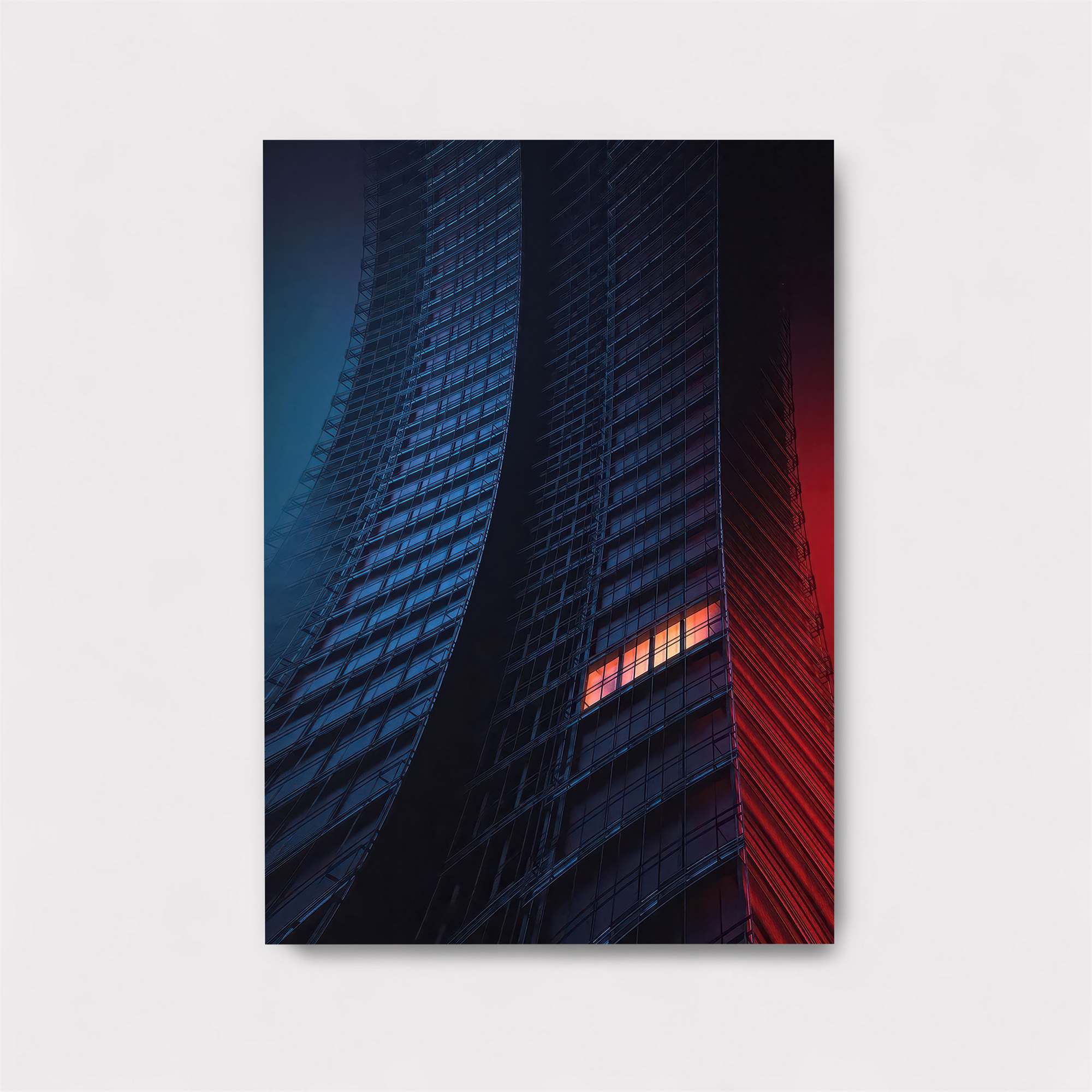 Curved Serenity Safe Wall Magnetic / M