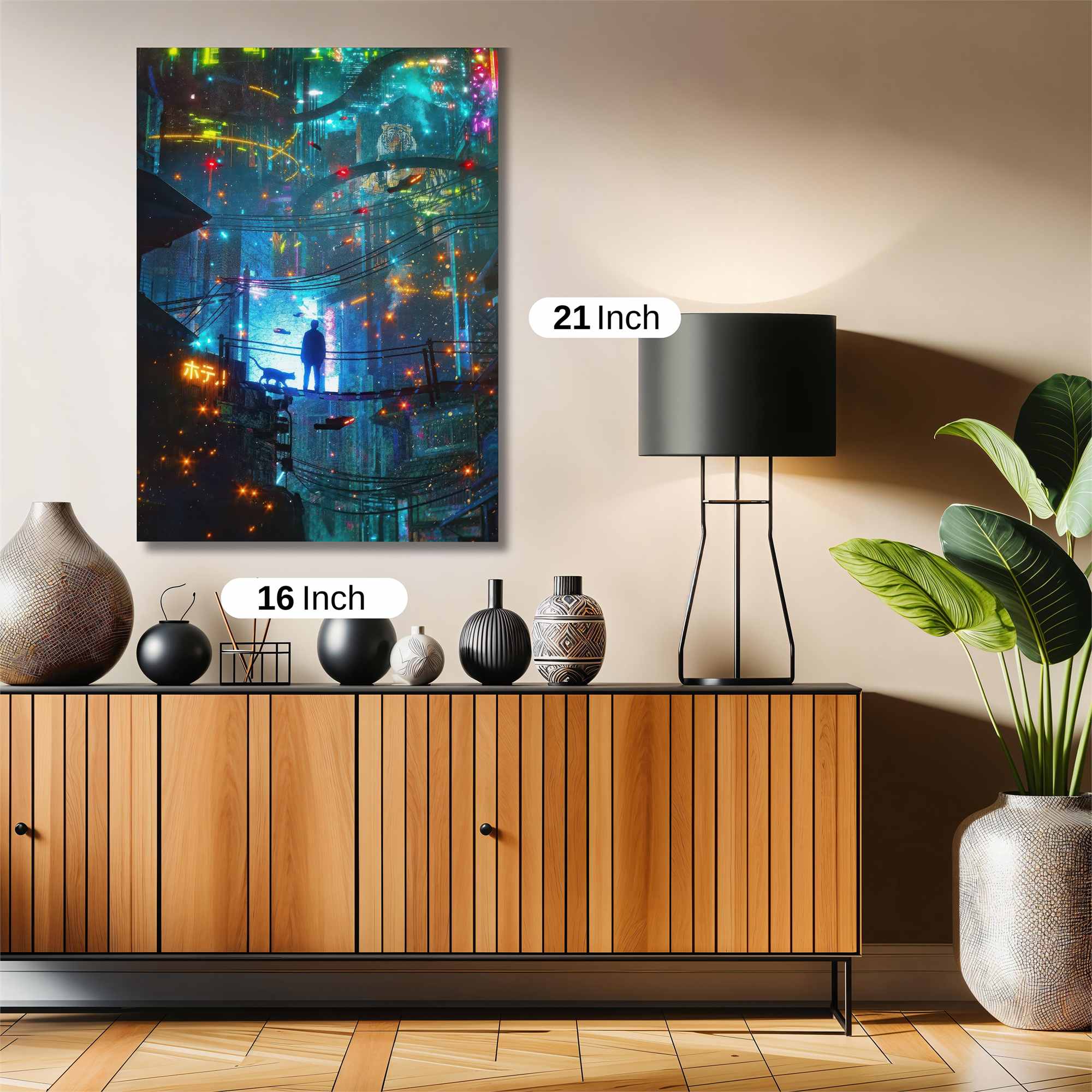 Neon Reverie Safe Wall Magnetic / M