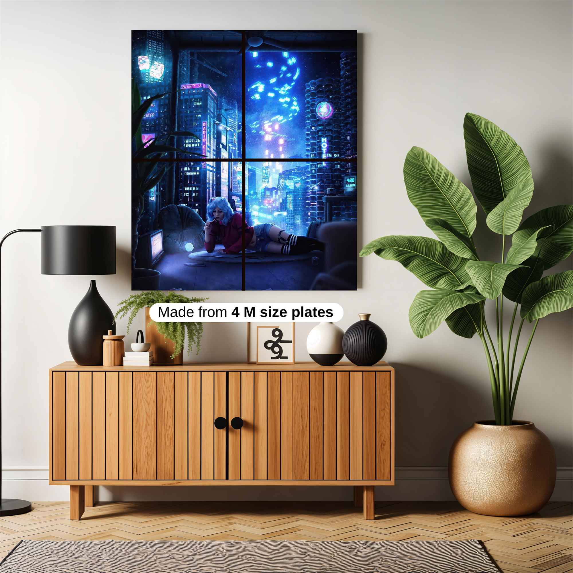 Neon Reverie Safe Wall Magnetic / M
