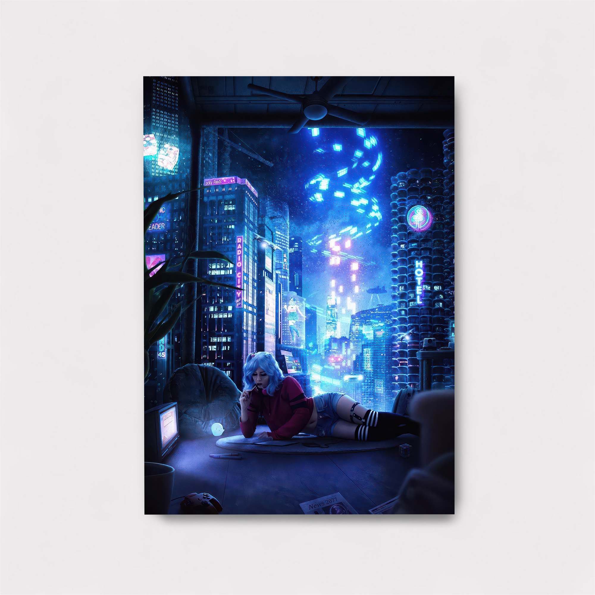 Neon Reverie Safe Wall Magnetic / M