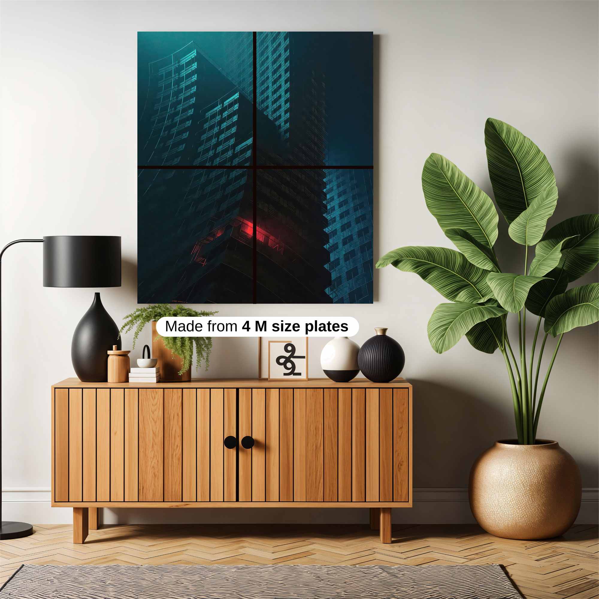 Neon Desolation Safe Wall Magnetic / M