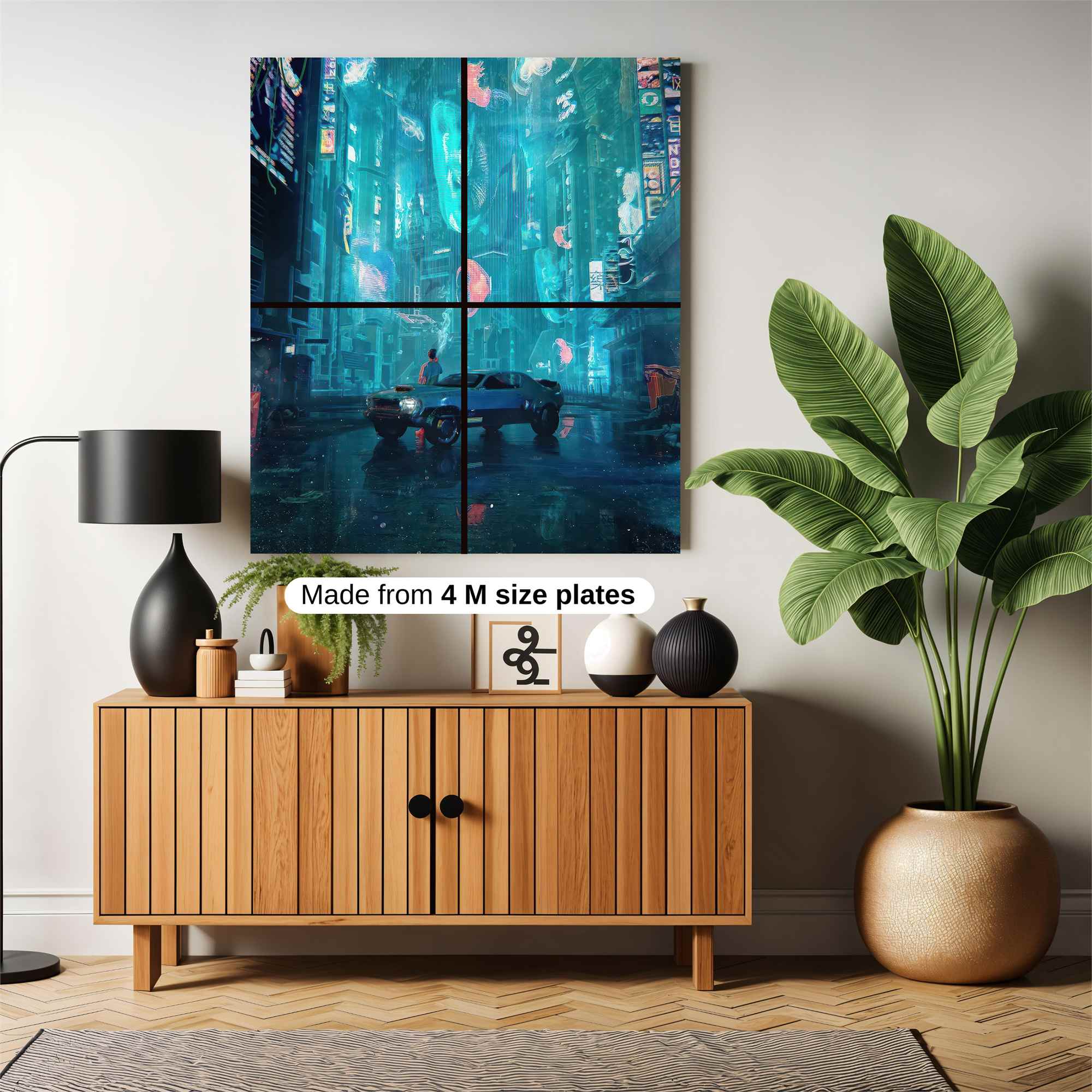 Neon Reverie Safe Wall Magnetic / M