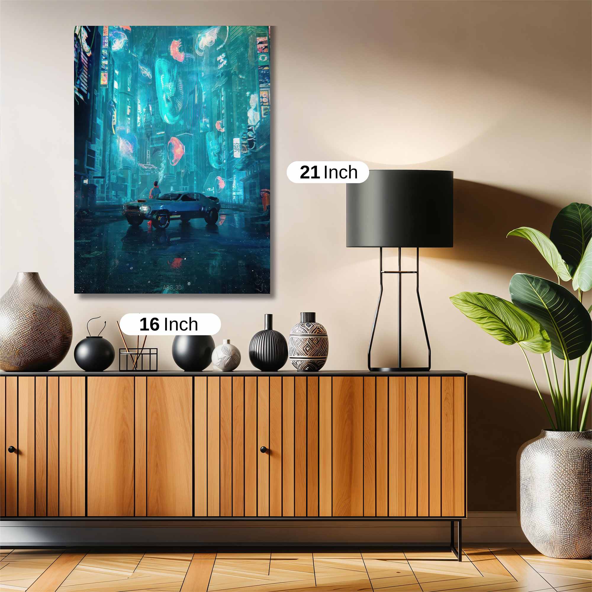 Neon Reverie Safe Wall Magnetic / M