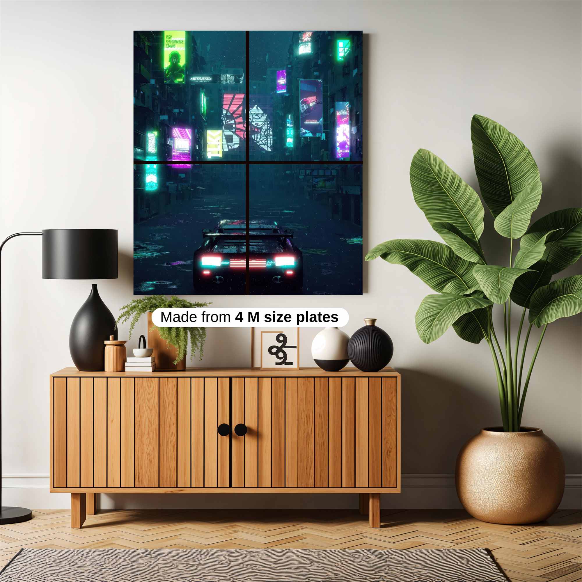 Neon Reverie Safe Wall Magnetic / M