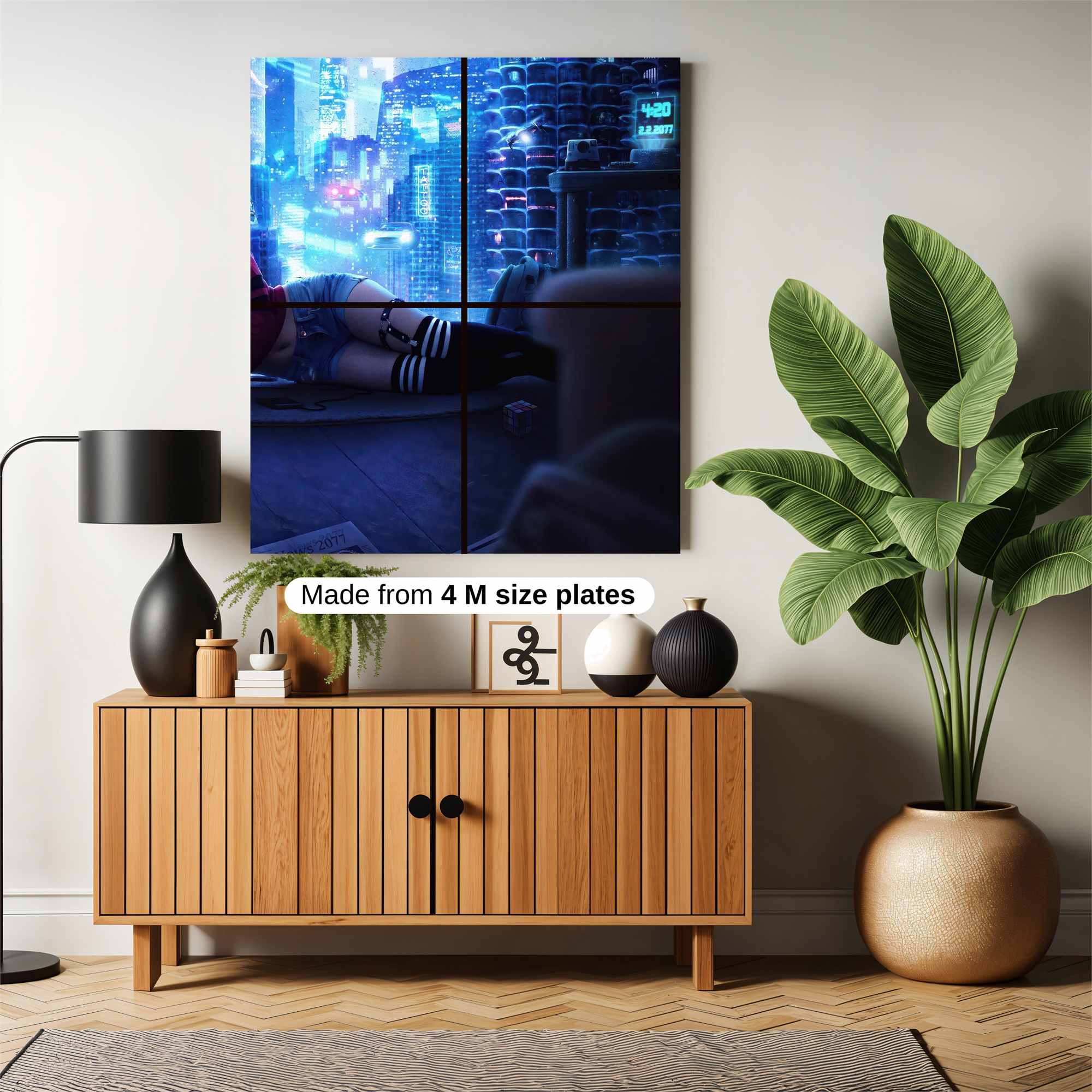 Neon Reverie Safe Wall Magnetic / M