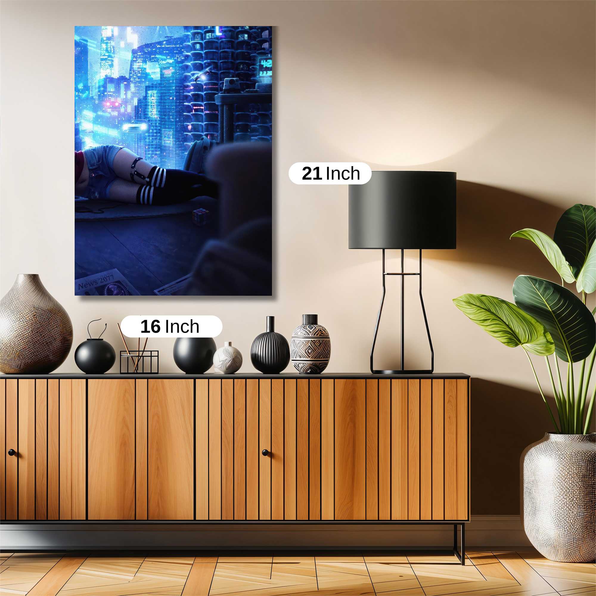 Neon Reverie Safe Wall Magnetic / M