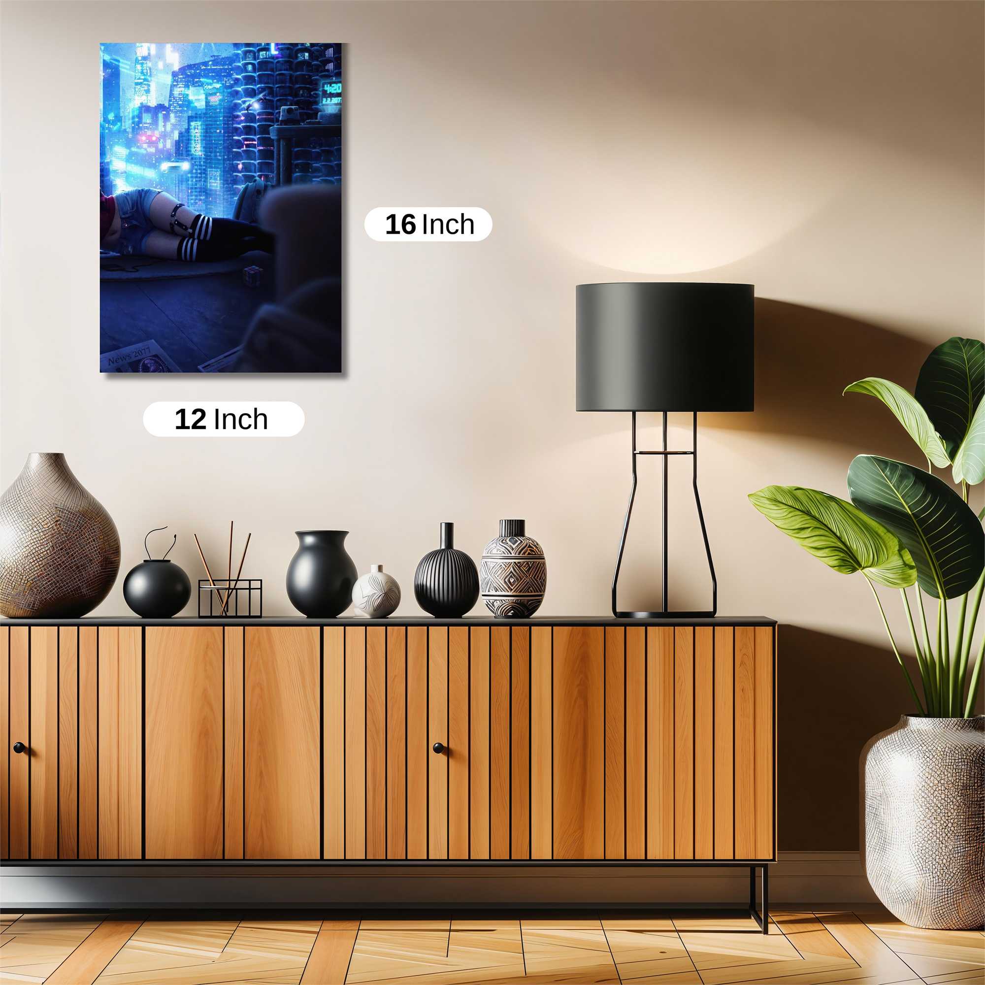 Neon Reverie Safe Wall Magnetic / M