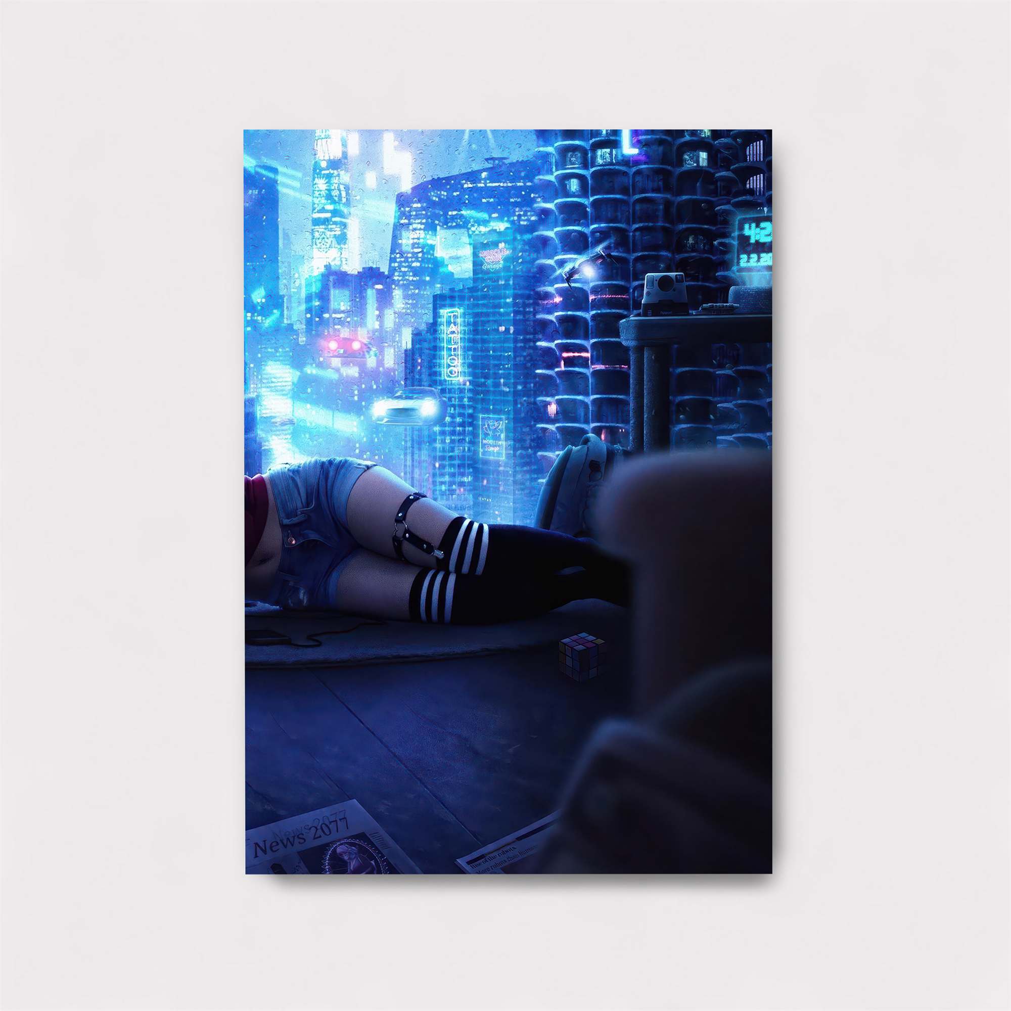 Neon Reverie Safe Wall Magnetic / M