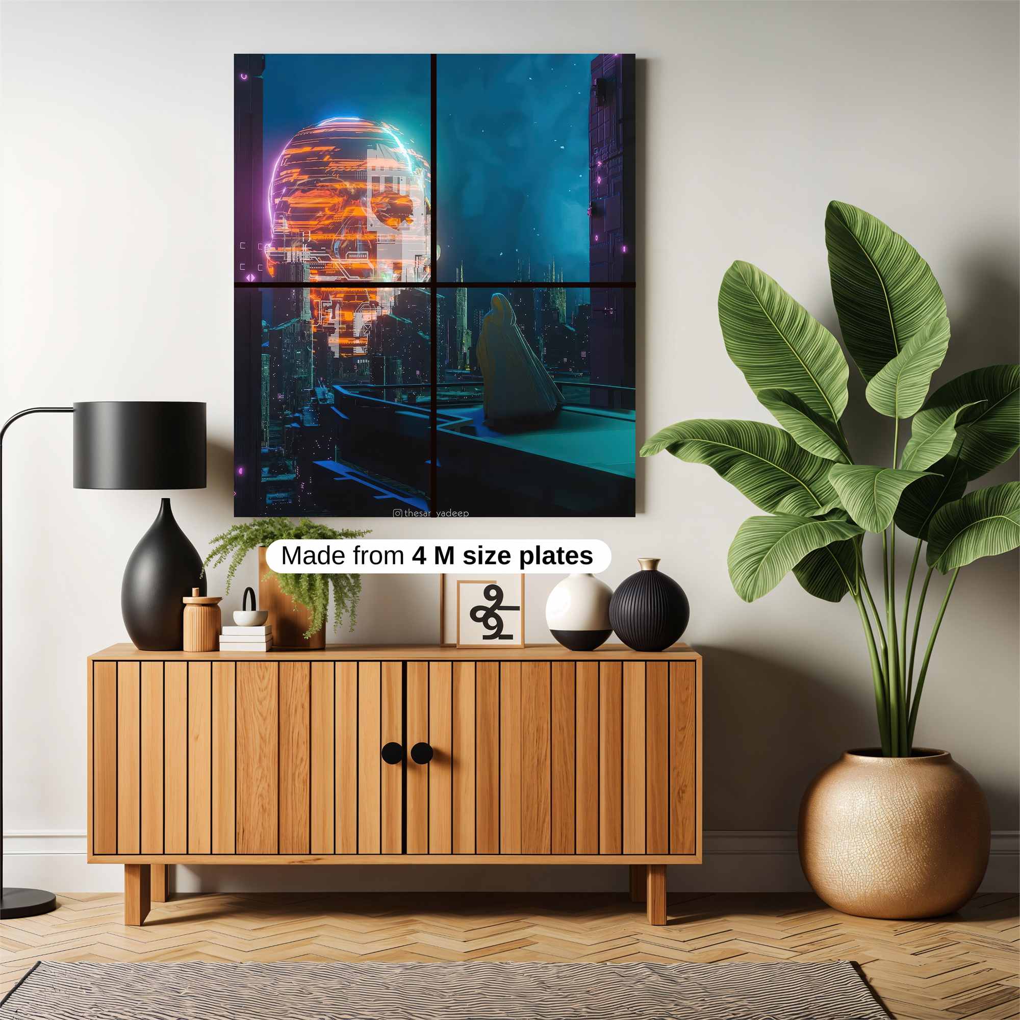 Neon Reverie Safe Wall Magnetic / M