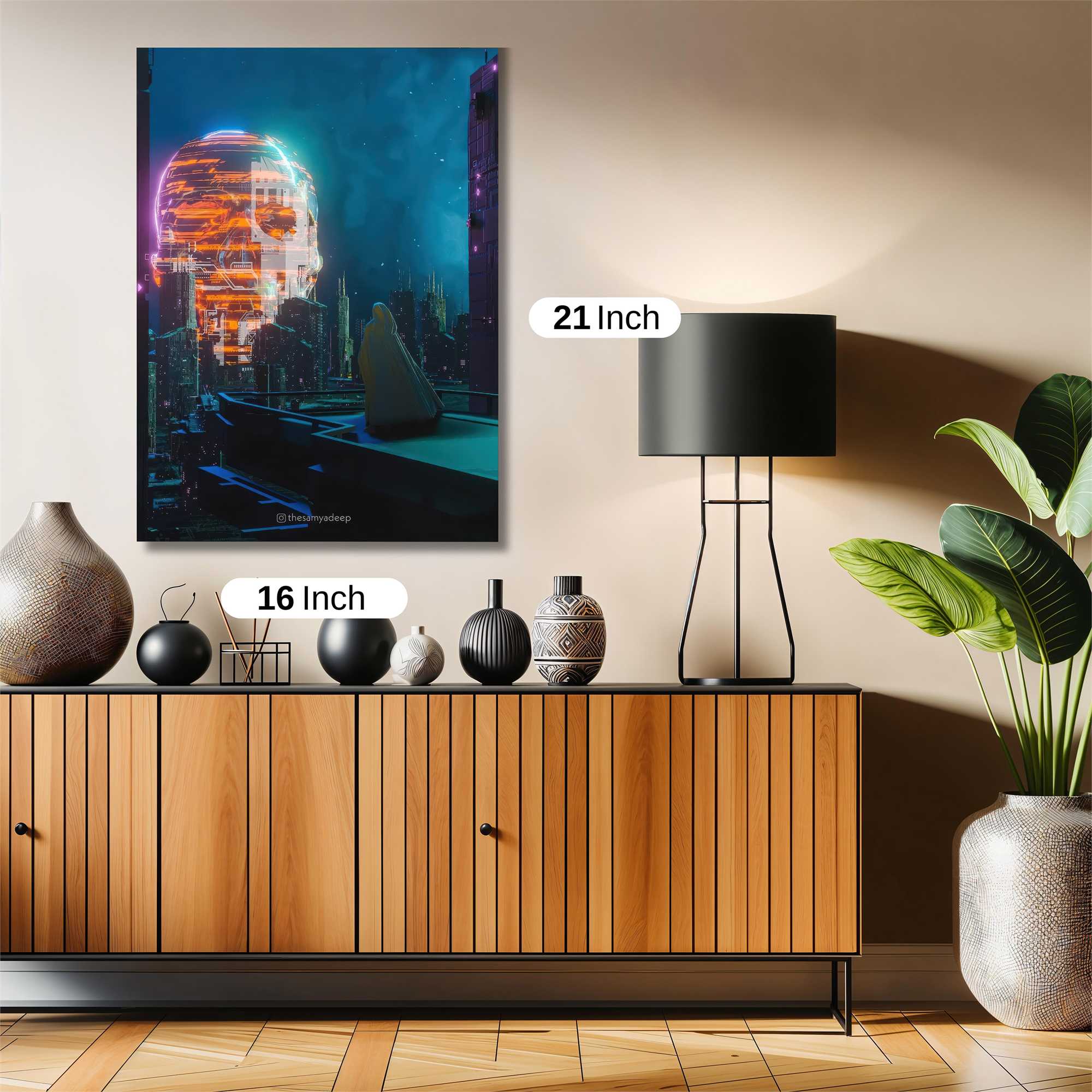 Neon Reverie Safe Wall Magnetic / M