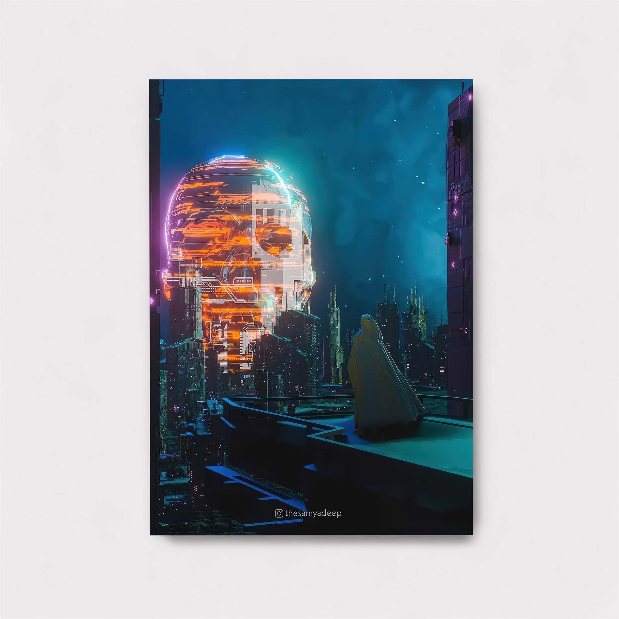 Neon Reverie Safe Wall Magnetic / M