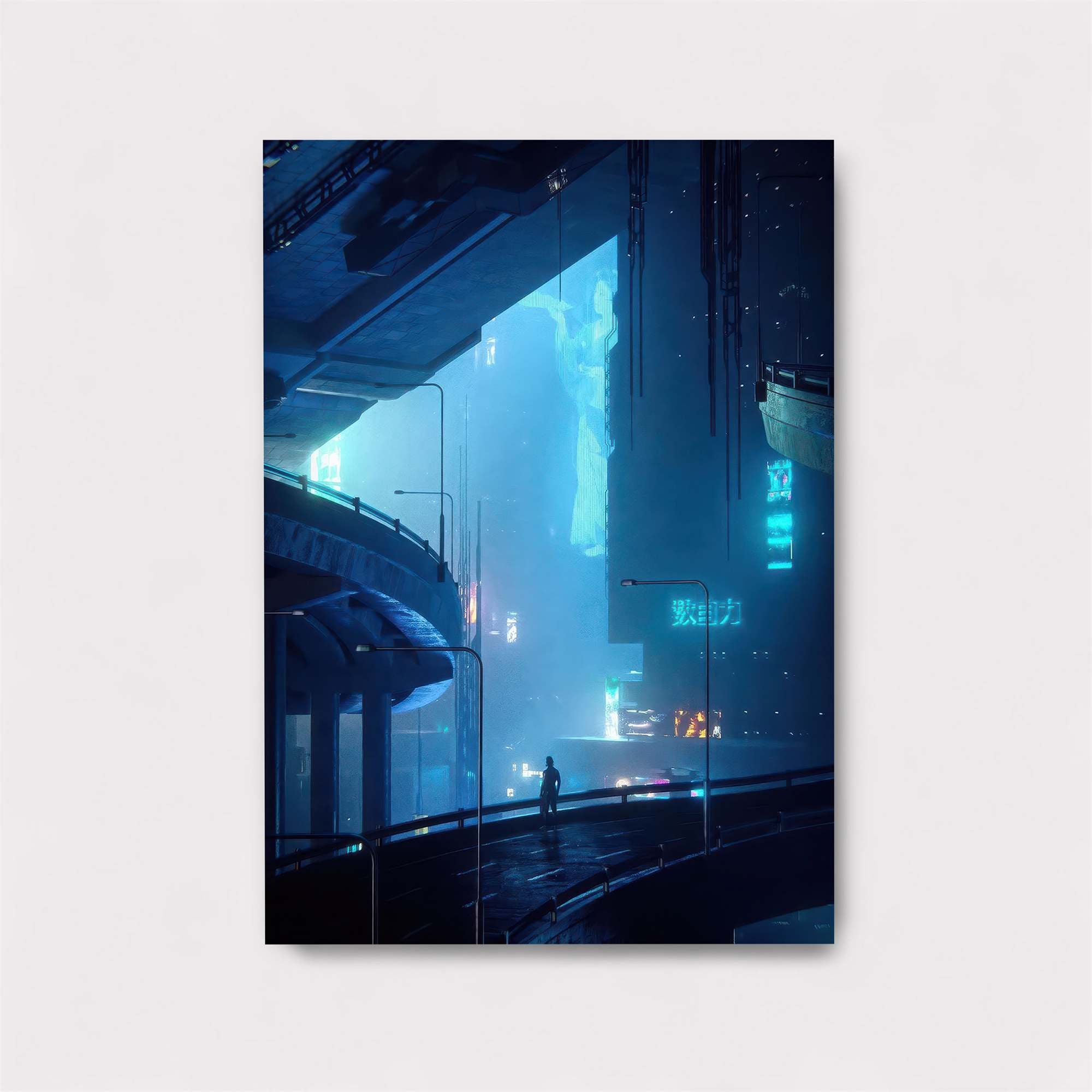 Neon Solitude Safe Wall Magnetic / M