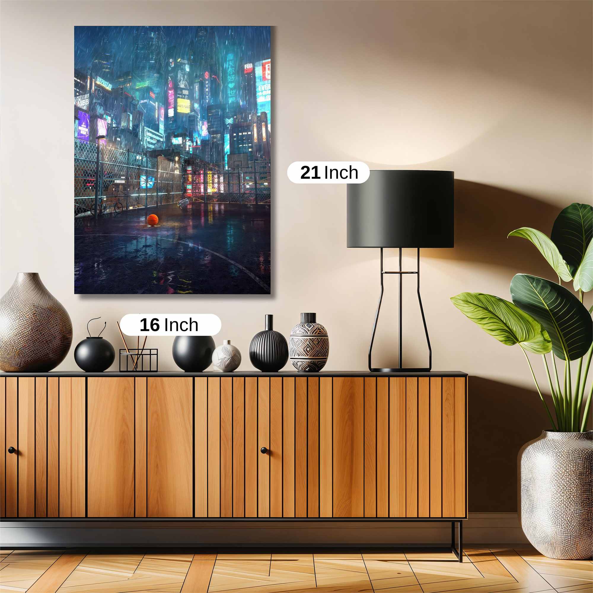 Neon Drizzle Safe Wall Magnetic / M