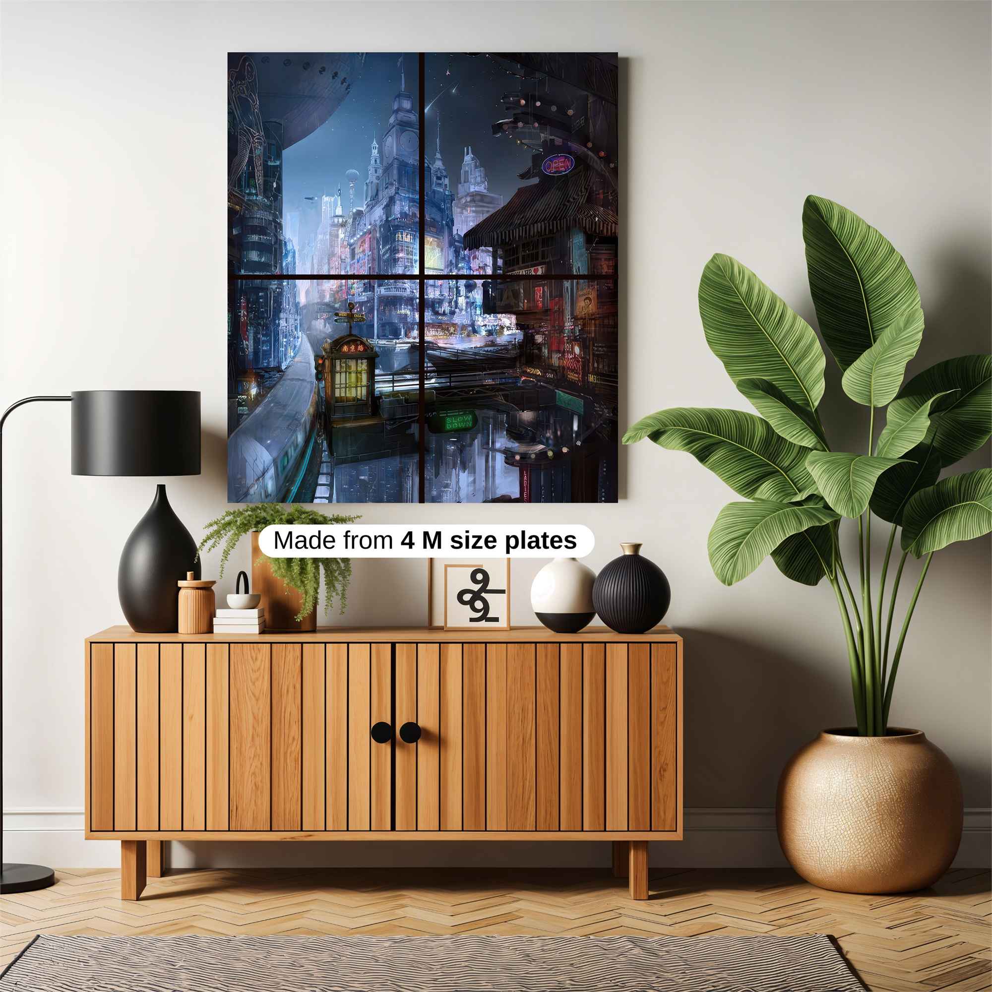 Futuristic Reverie Safe Wall Magnetic / M