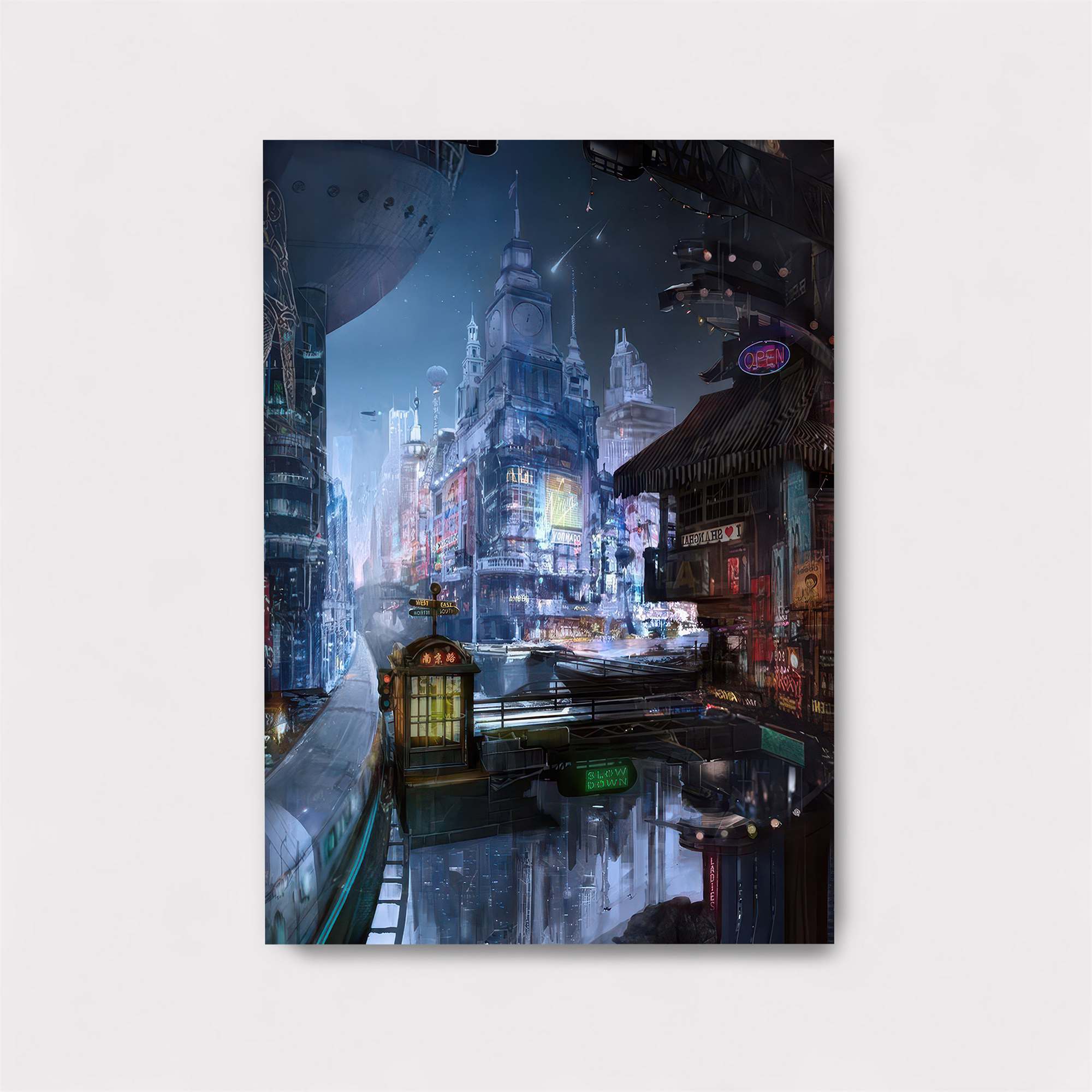 Futuristic Reverie Safe Wall Magnetic / M