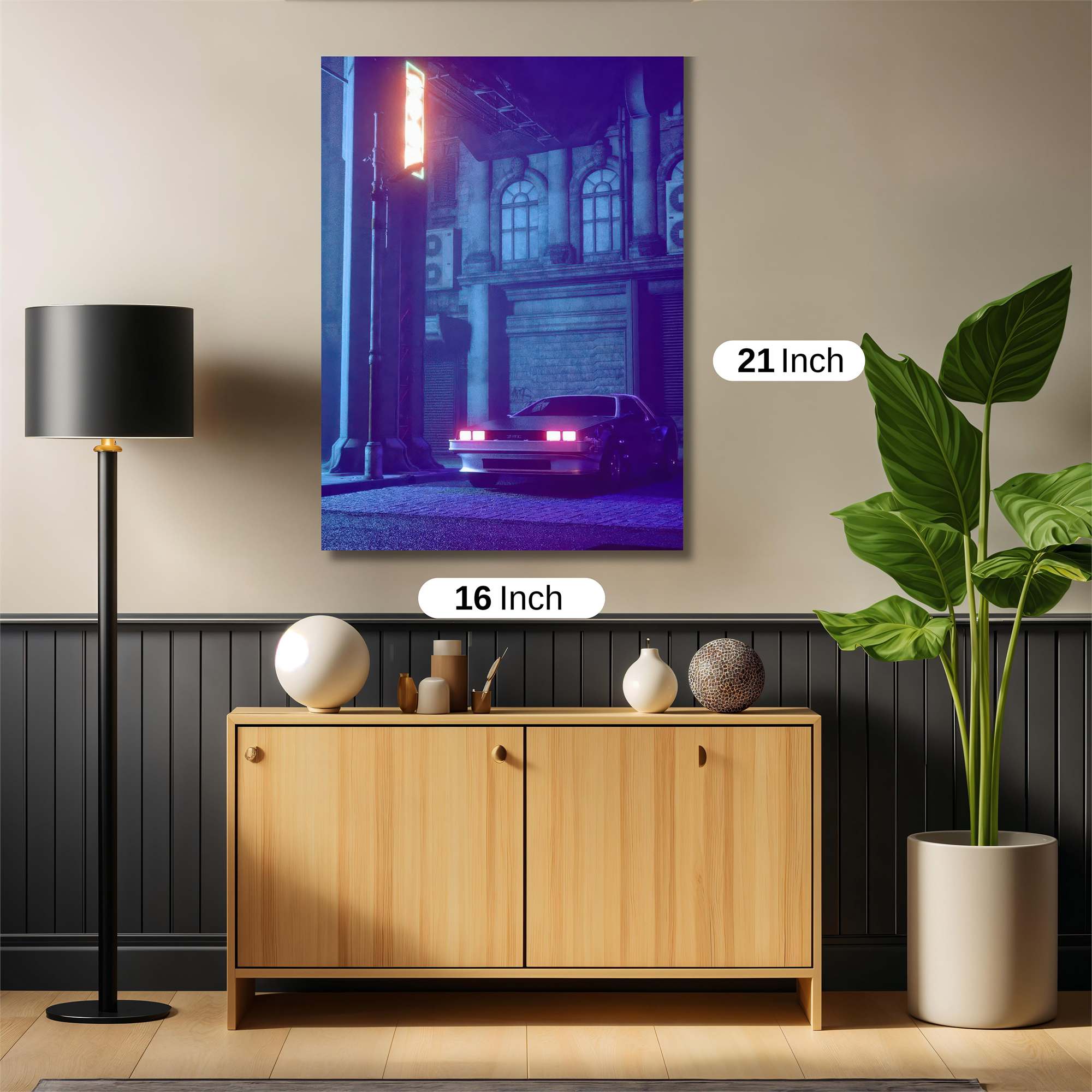 Neon Reverie Safe Wall Magnetic / M