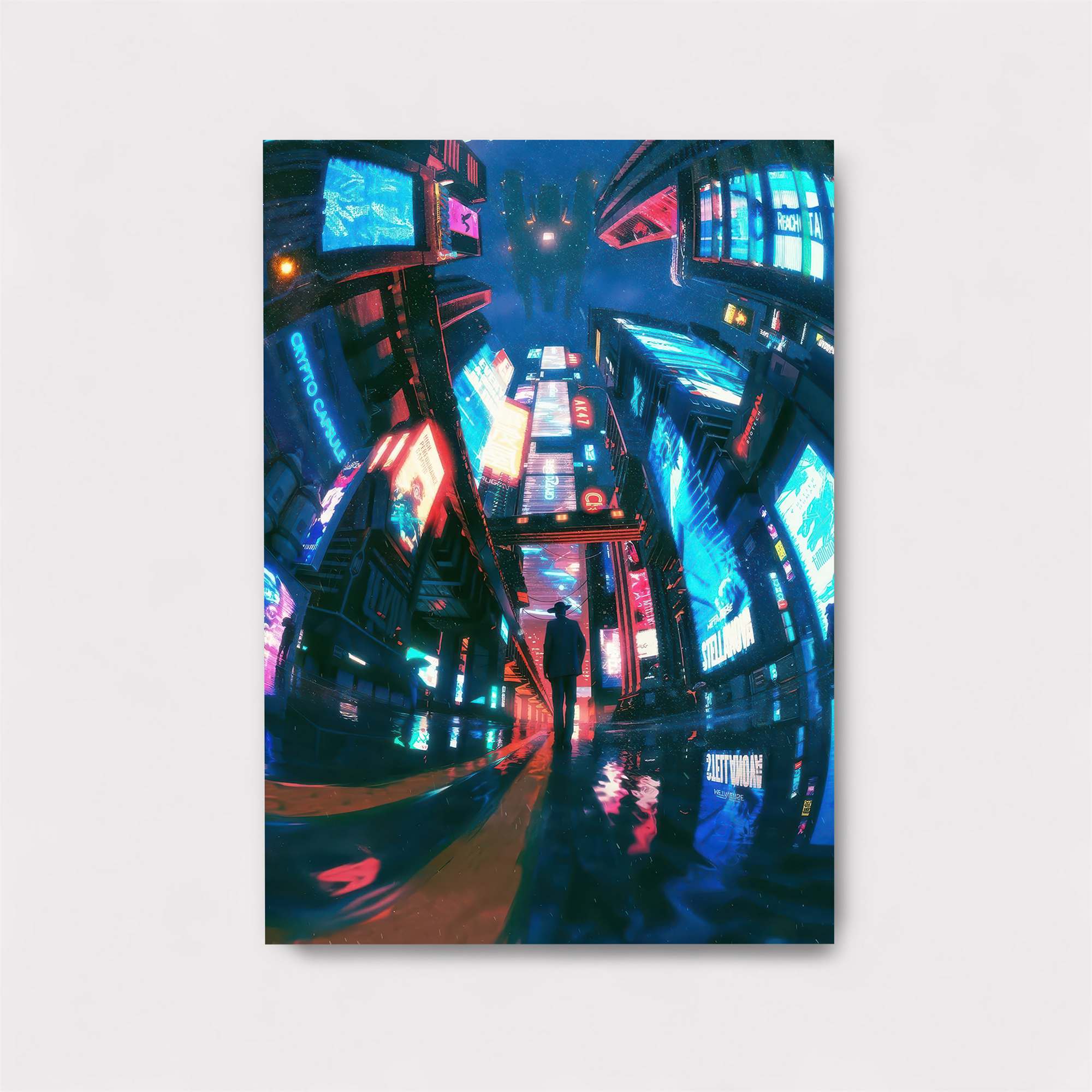 Neon Reverie Safe Wall Magnetic / M