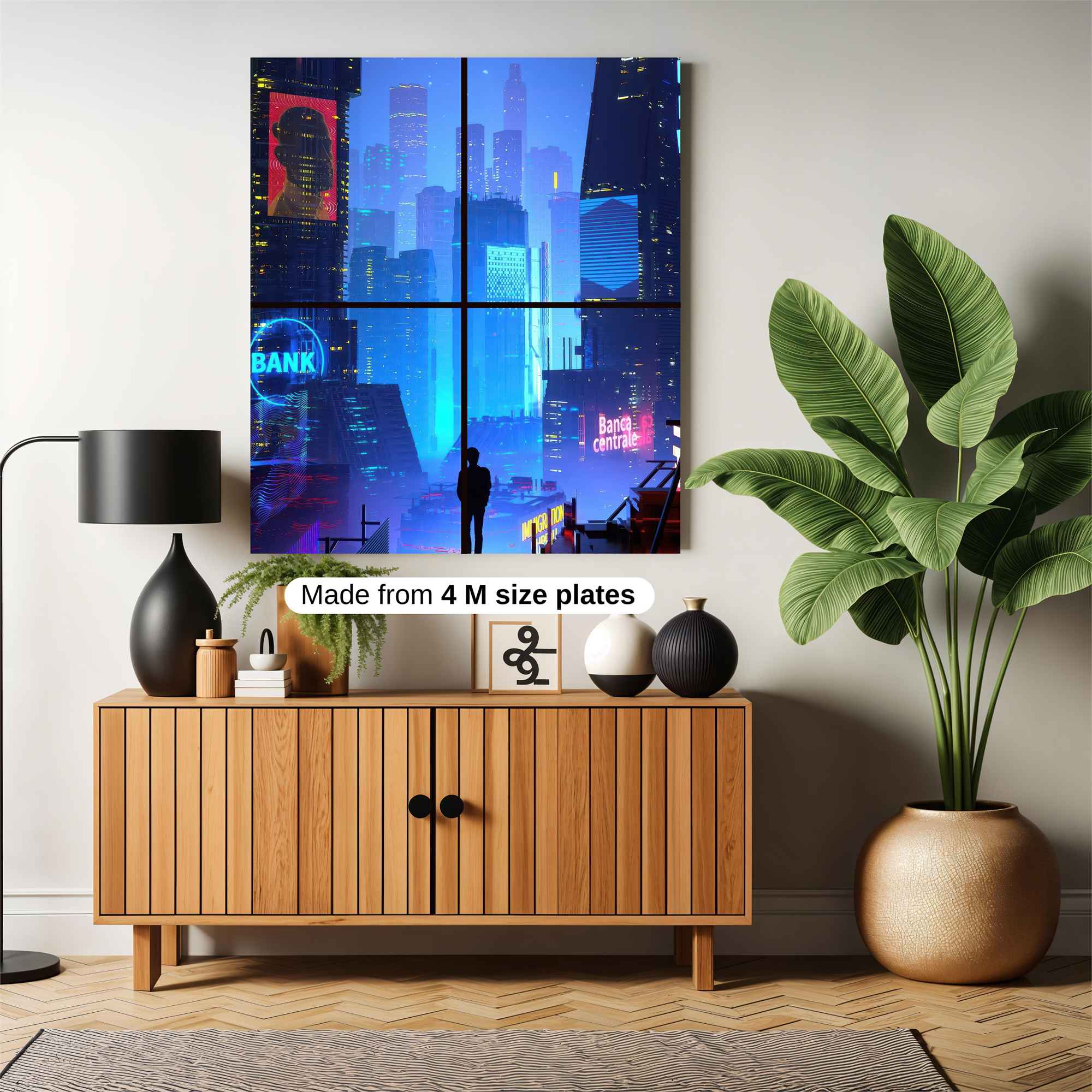 Futuristic Reverie Safe Wall Magnetic / M