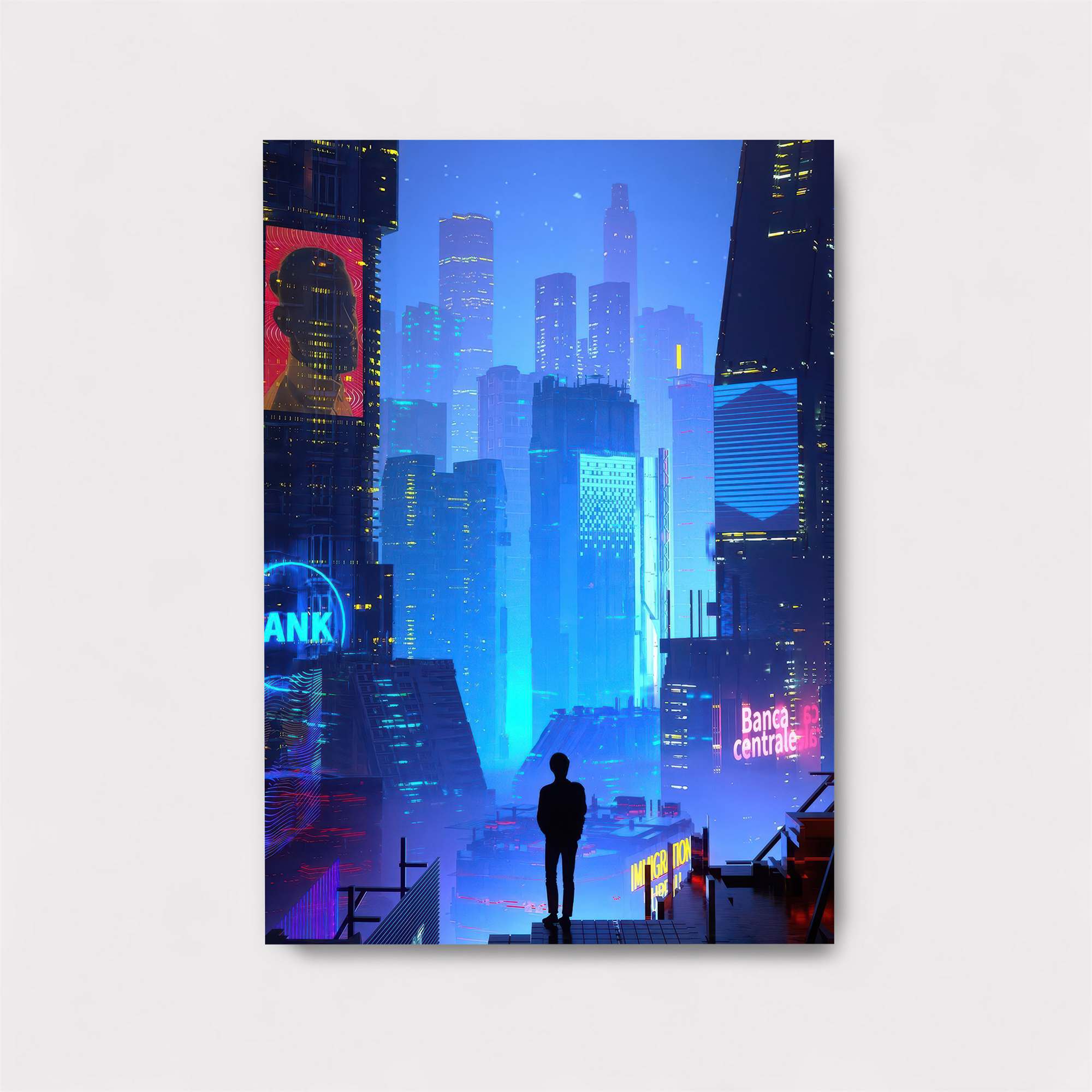 Futuristic Reverie Safe Wall Magnetic / M