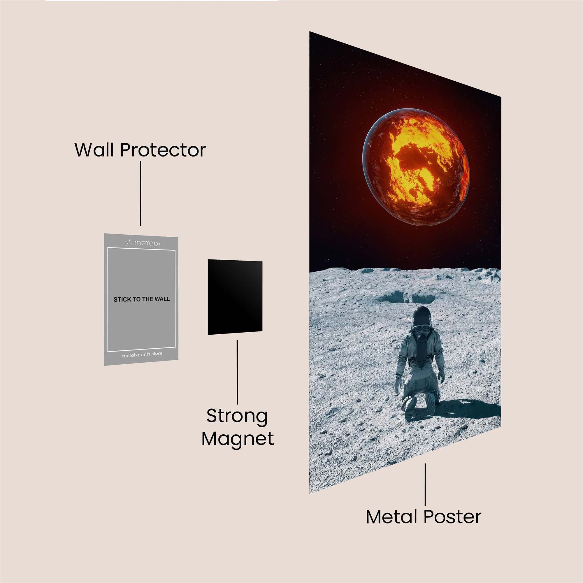 Celestial Reverie Safe Wall Magnetic / M