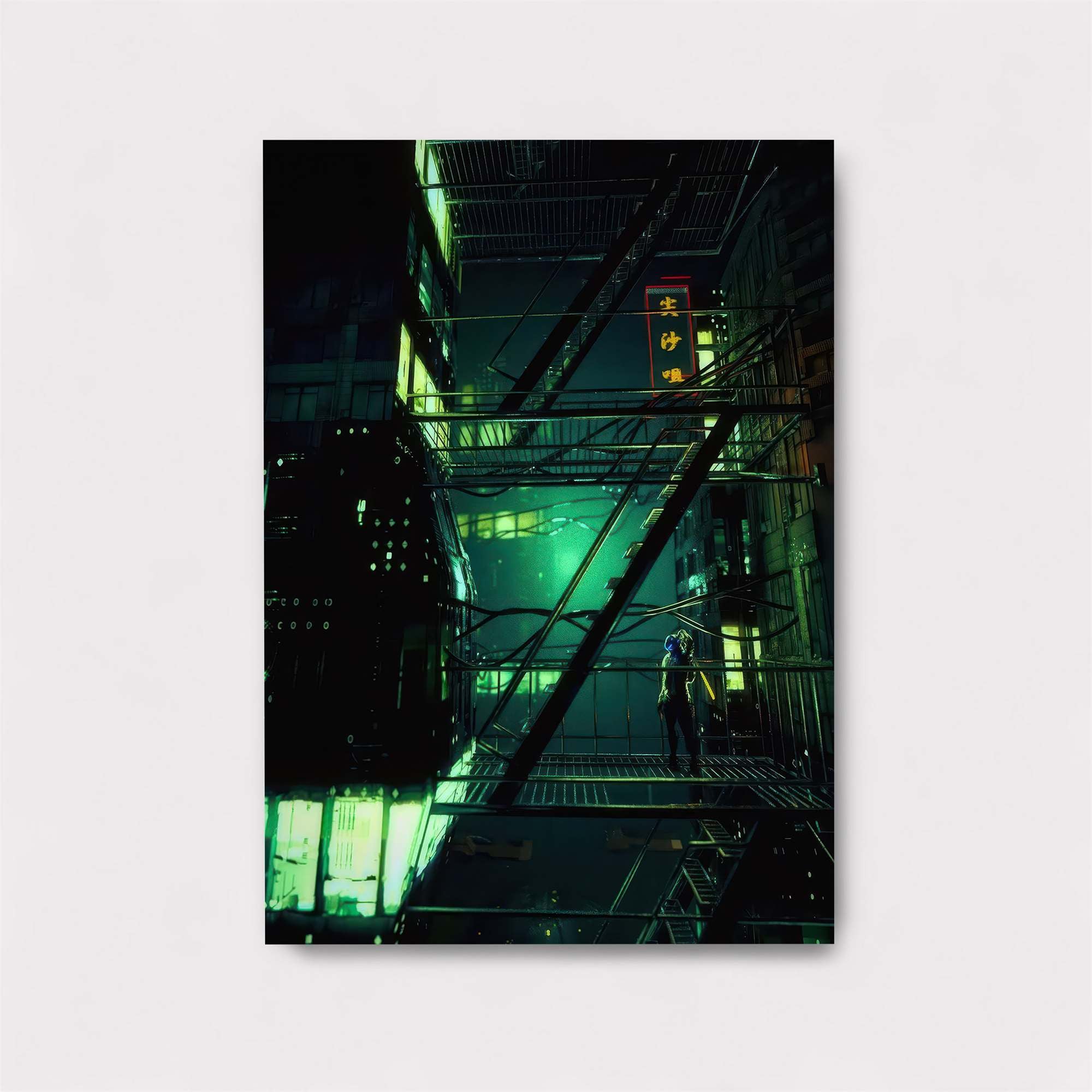 Neon Labyrinth Safe Wall Magnetic / M