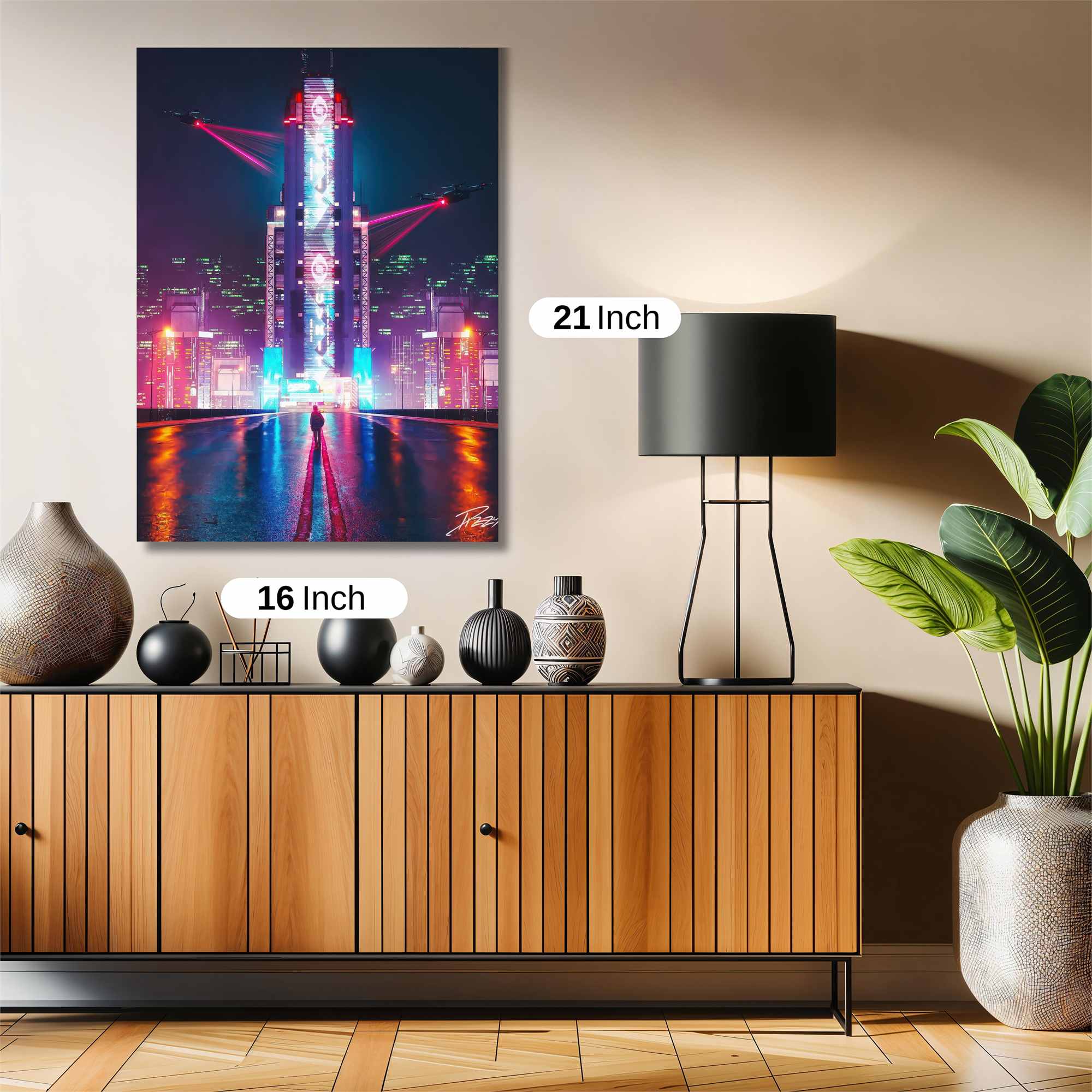 Futuristic Reverie Safe Wall Magnetic / M