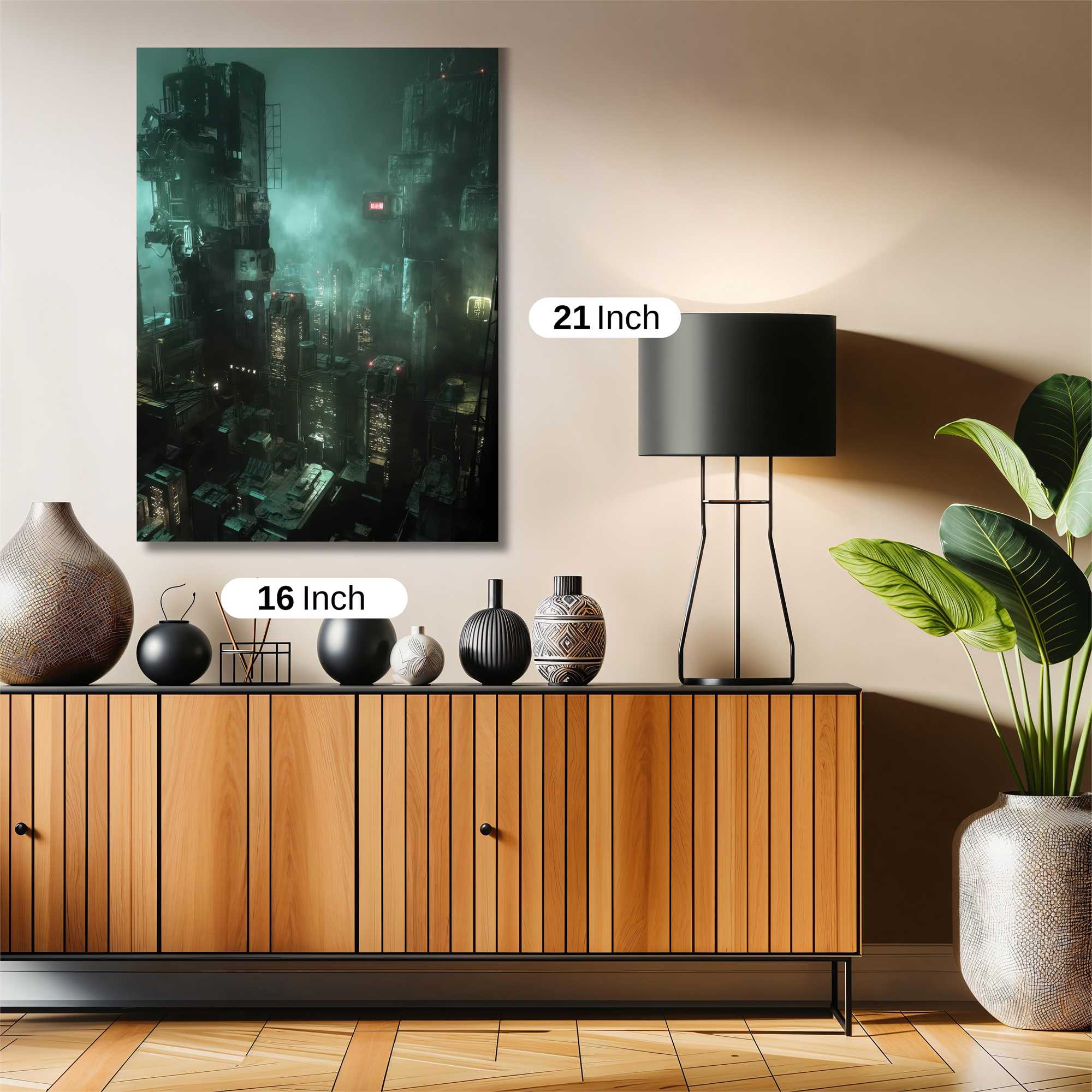 Dystopian Gloom Safe Wall Magnetic / M