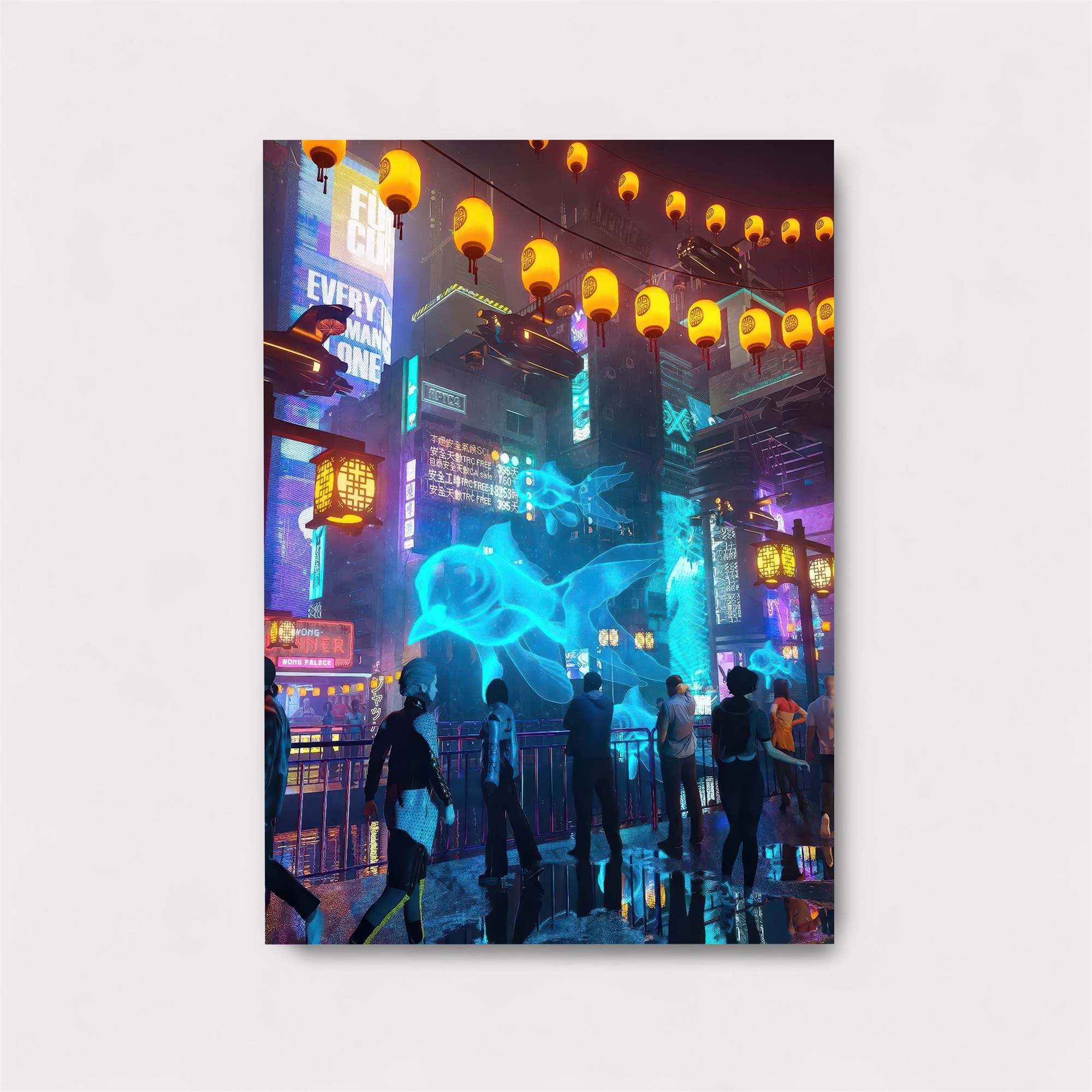 Neon Reverie Safe Wall Magnetic / M