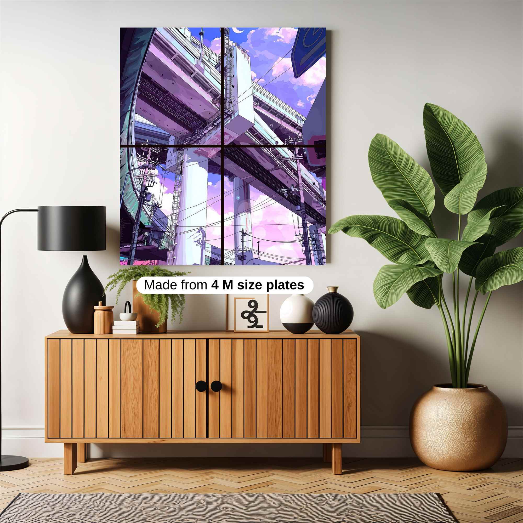 Urban Dreamscape Safe Wall Magnetic / M