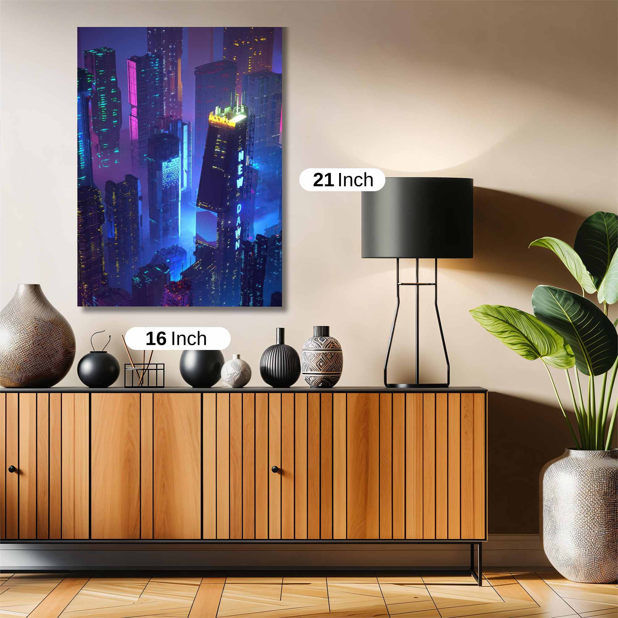 Neon Reverie Safe Wall Magnetic / M